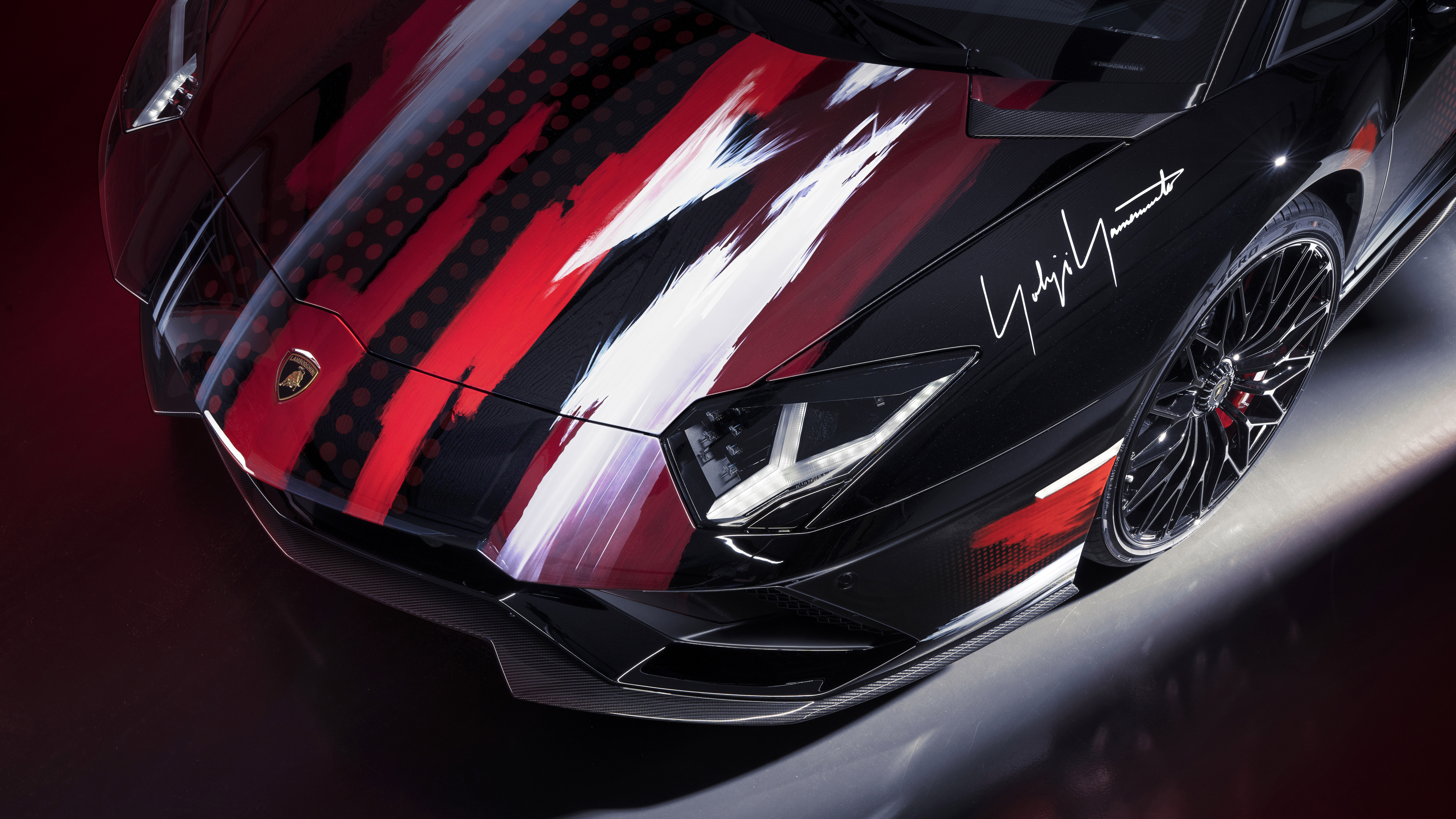 Lamborghini Aventador S Modified By Yohji Yamamoto 8k HD 4k Wallpaper, Image, Background, Photo and Picture