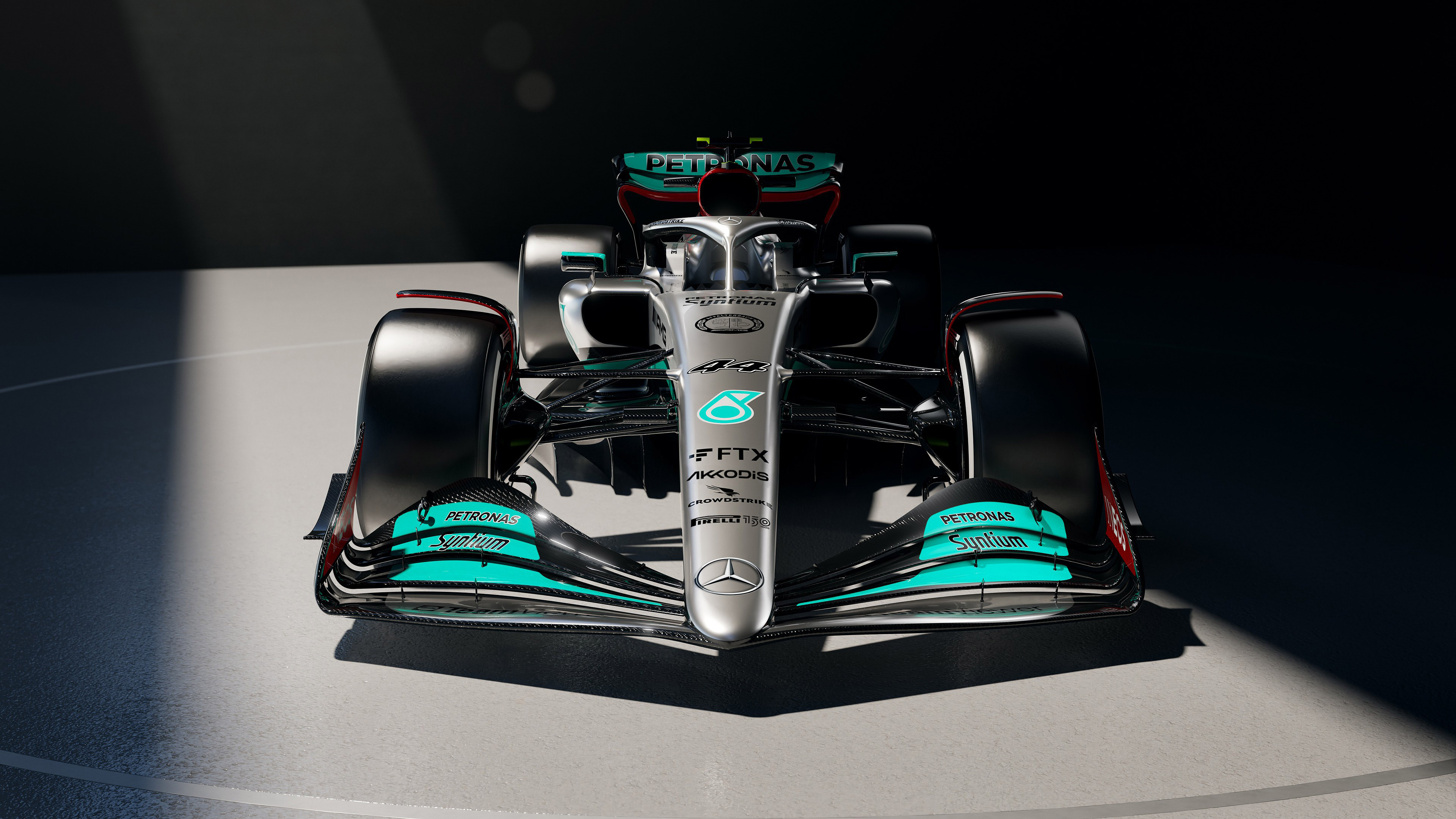 2022 Mercedes AMG W13 F1 E Performance 4k Ultra HD Wallpaper