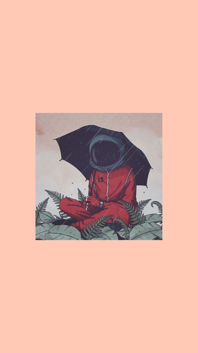 Aesthetic Astronaut Wallpaper iPhone