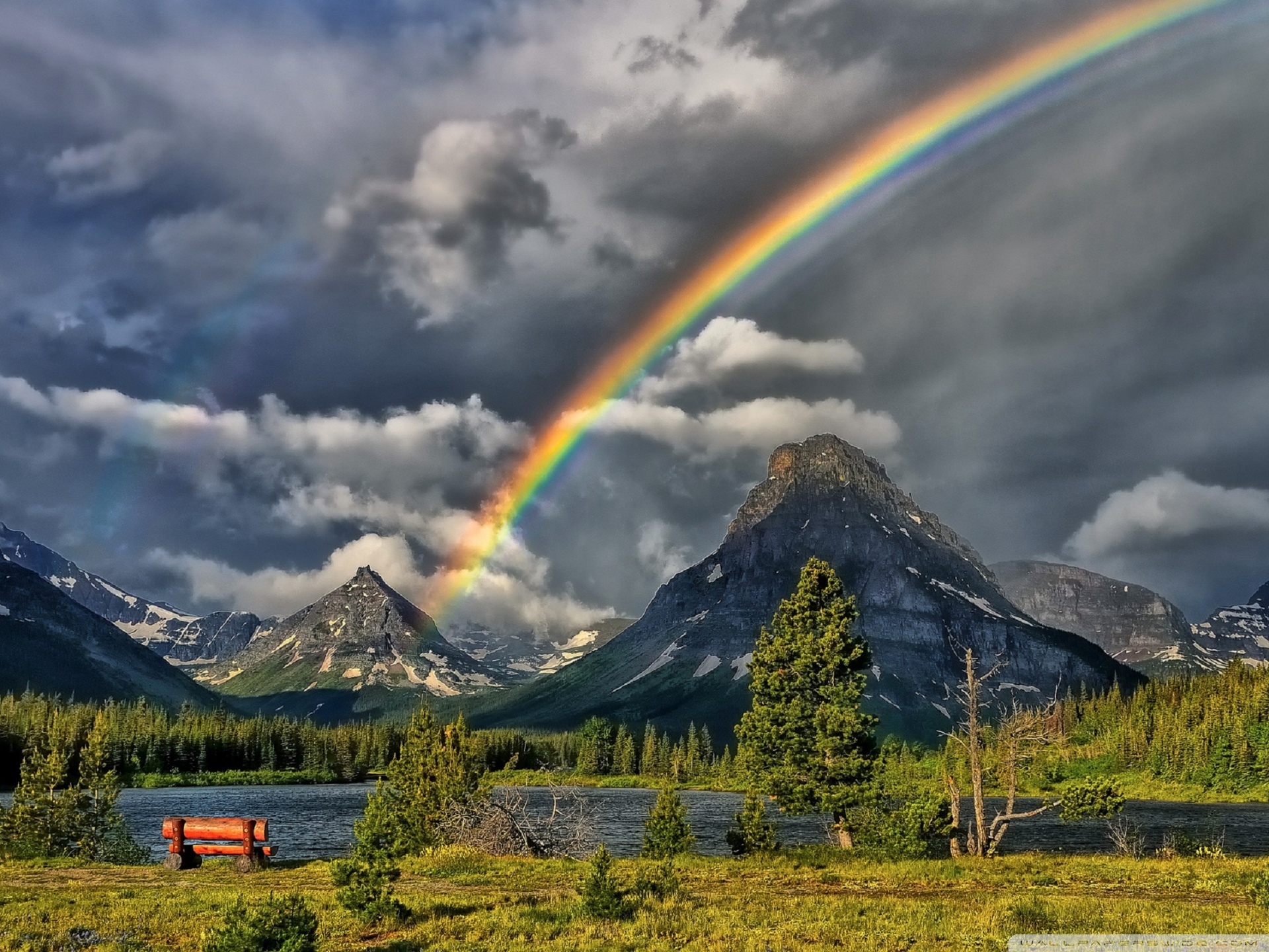 Rainbow In The Sky Ultra HD Desktop Background Wallpaper for 4K UHD TV, Multi Display, Dual Monitor, Tablet