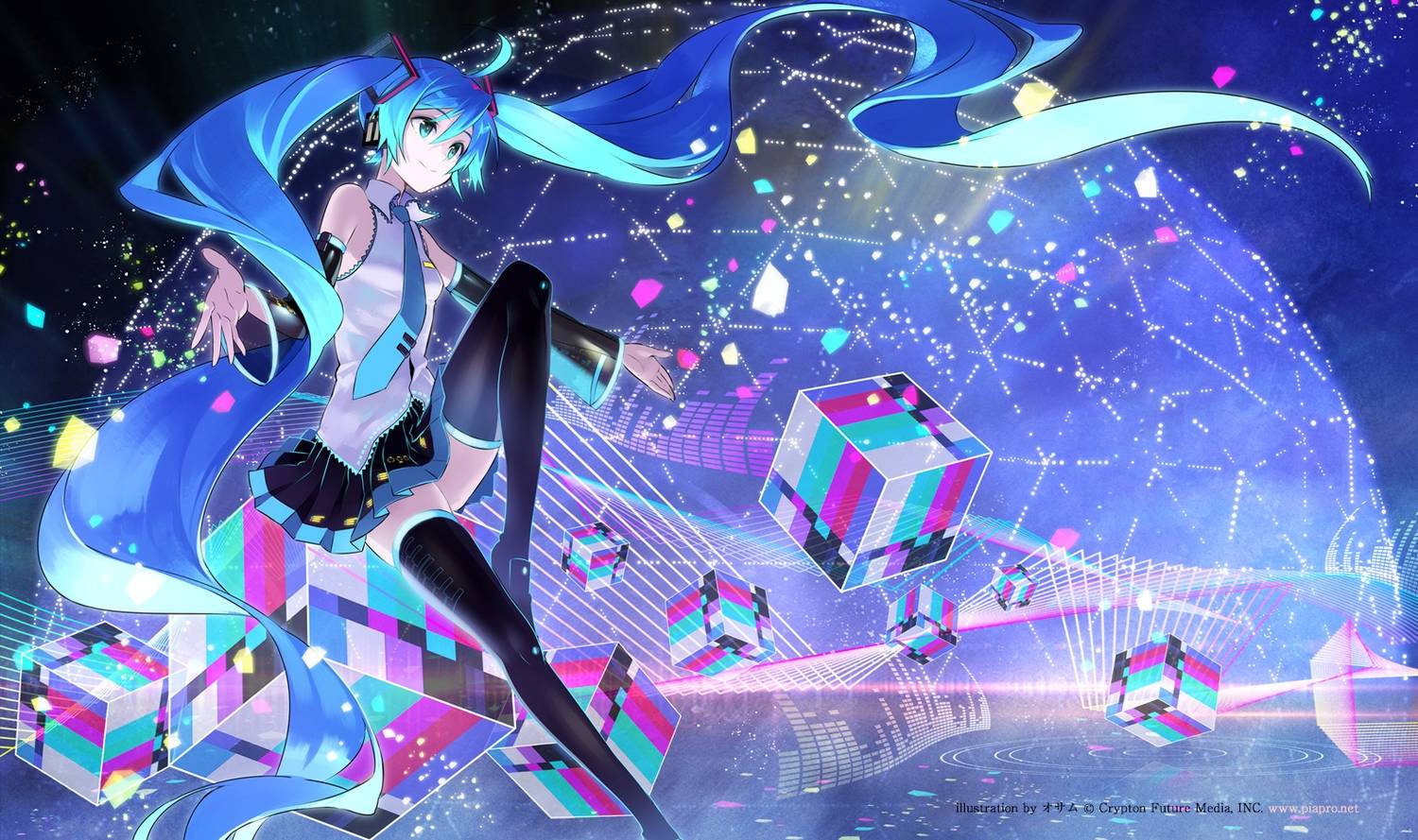 Free download Miku Wallpaper Miku Hatsune Wallpaper [1500x889] for your Desktop, Mobile & Tablet. Explore Hatsune Miku Background. HD Vocaloid Wallpaper, Hatsune Miku Live Wallpaper, Hatsune Miku Android Wallpaper