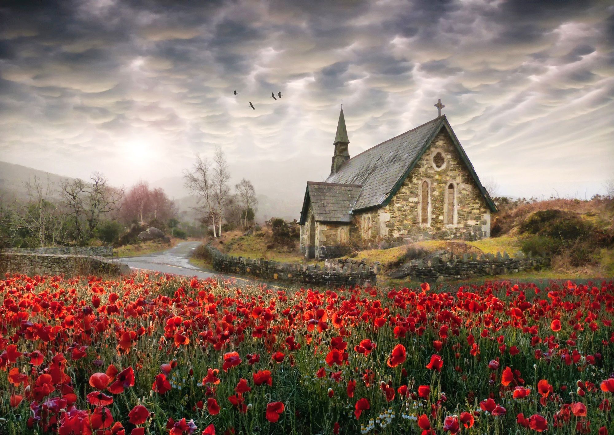 Country Church Wallpaper Free Country Church Background