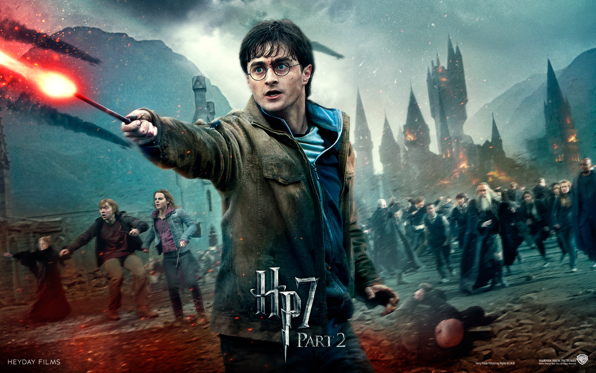 Deathly Hallows Part II Official Wallpaper Potter And The Deathly Hallows Part 2 Wallpaper