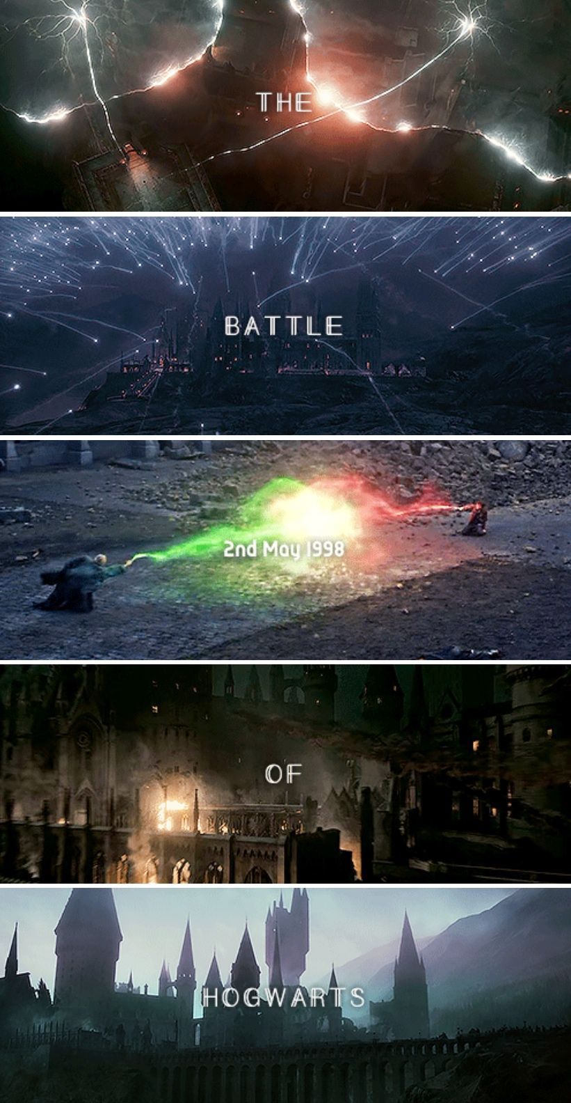 Battle of Hogwarts Harry Potter Wallpaper
