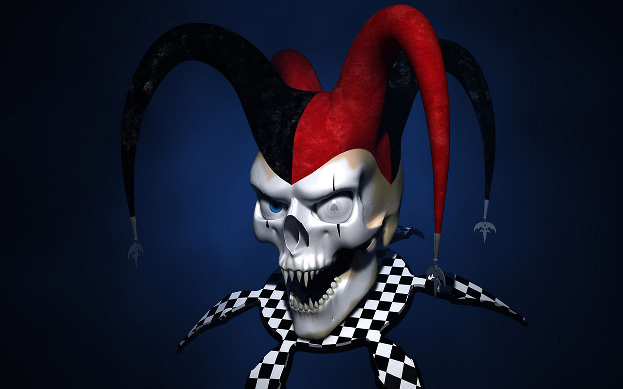 Free download Joker Skull Wallpaper download Download Joker Skull HD [1280x800] for your Desktop, Mobile & Tablet. Explore Joker Wallpaper Free Download. Batman And Joker Wallpaper, Joker Desktop Wallpaper