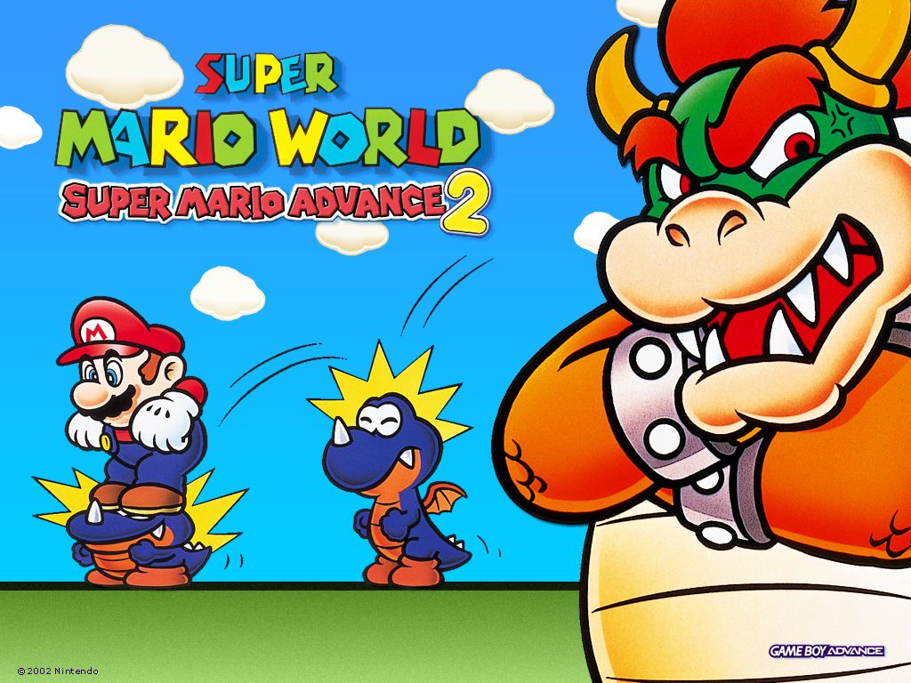 Super Mario Bros. Wallpaper: Super Mario Advance 2. Super mario world, Super mario, Mario