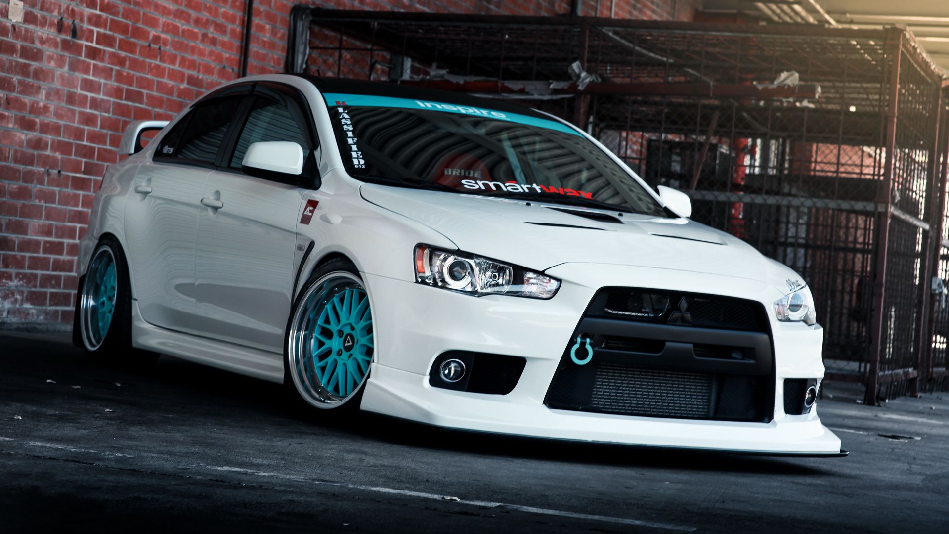 Download wallpaper 1920x1080 mitsubishi lancer, evo x, tune full hd, hdtv, fhd, 1080p HD background