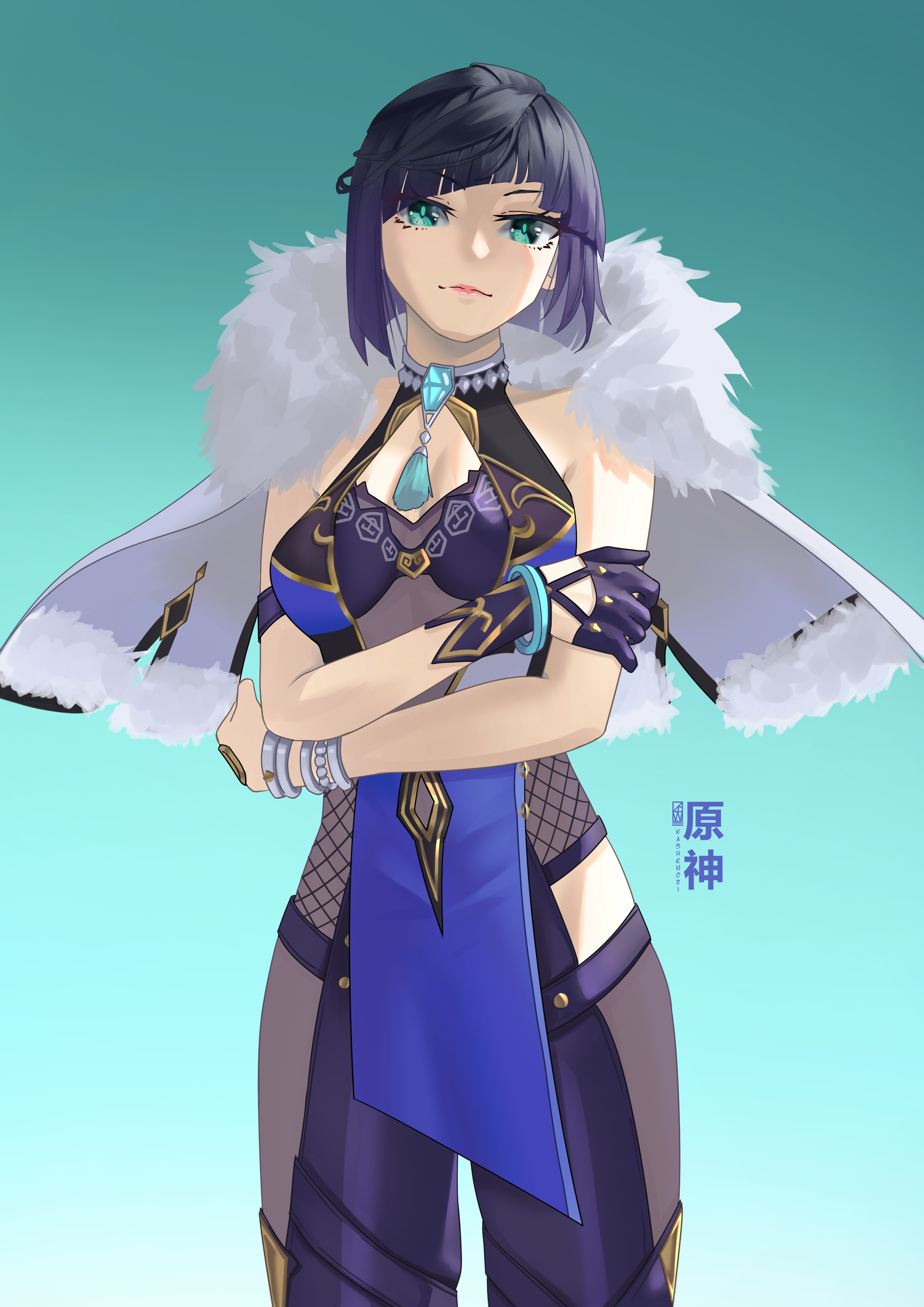 Yelan Impact Wallpaper Anime Image Board