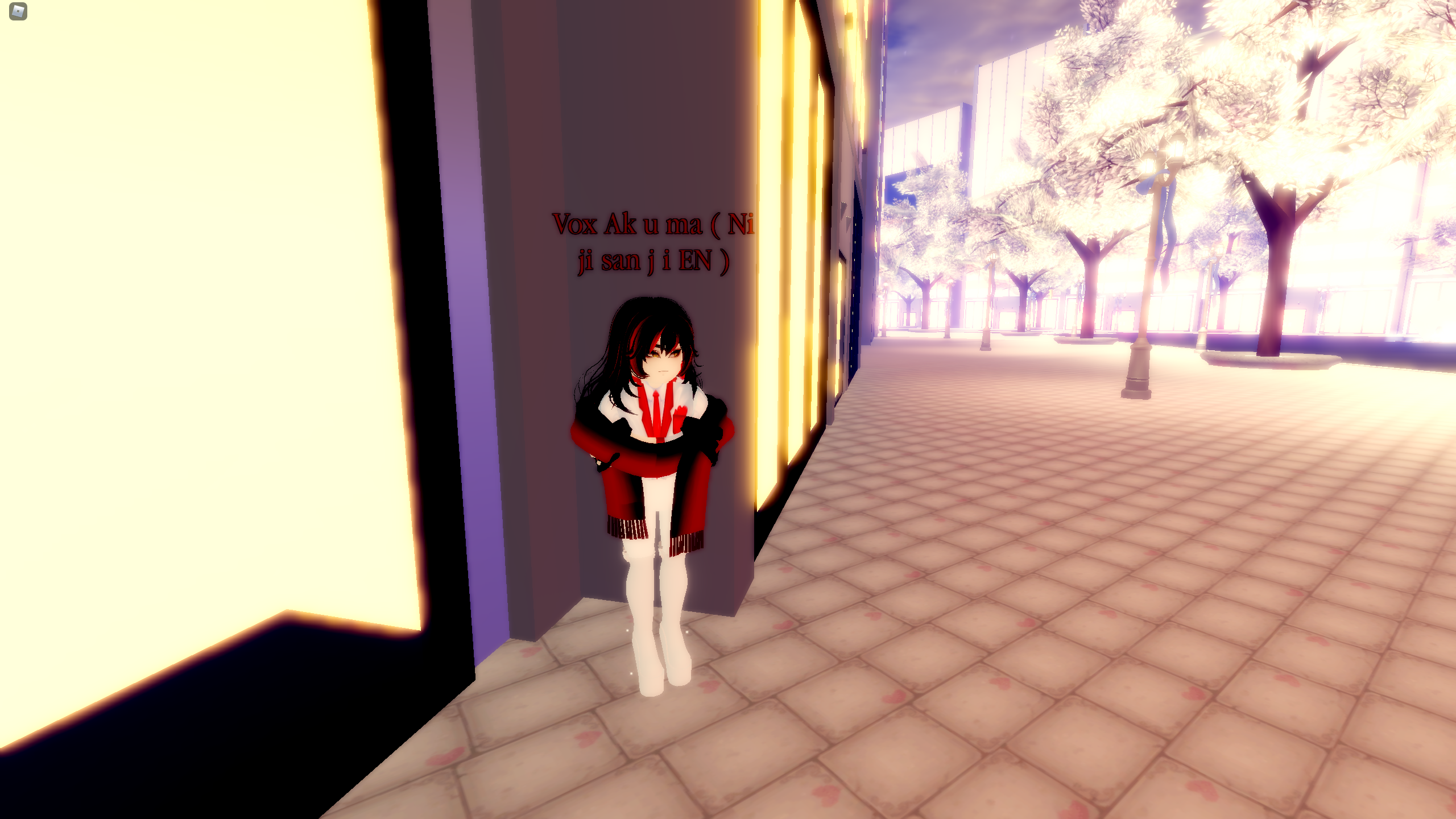 Cosplayed Vox Akuma From NIJISANJI EN's Luxiem!, R RoyaleHigh_Roblox