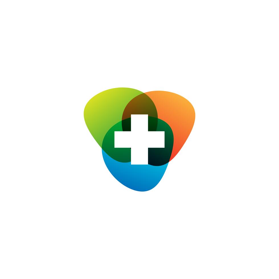 Medical Cross and Health Pharmacy Logo Vector