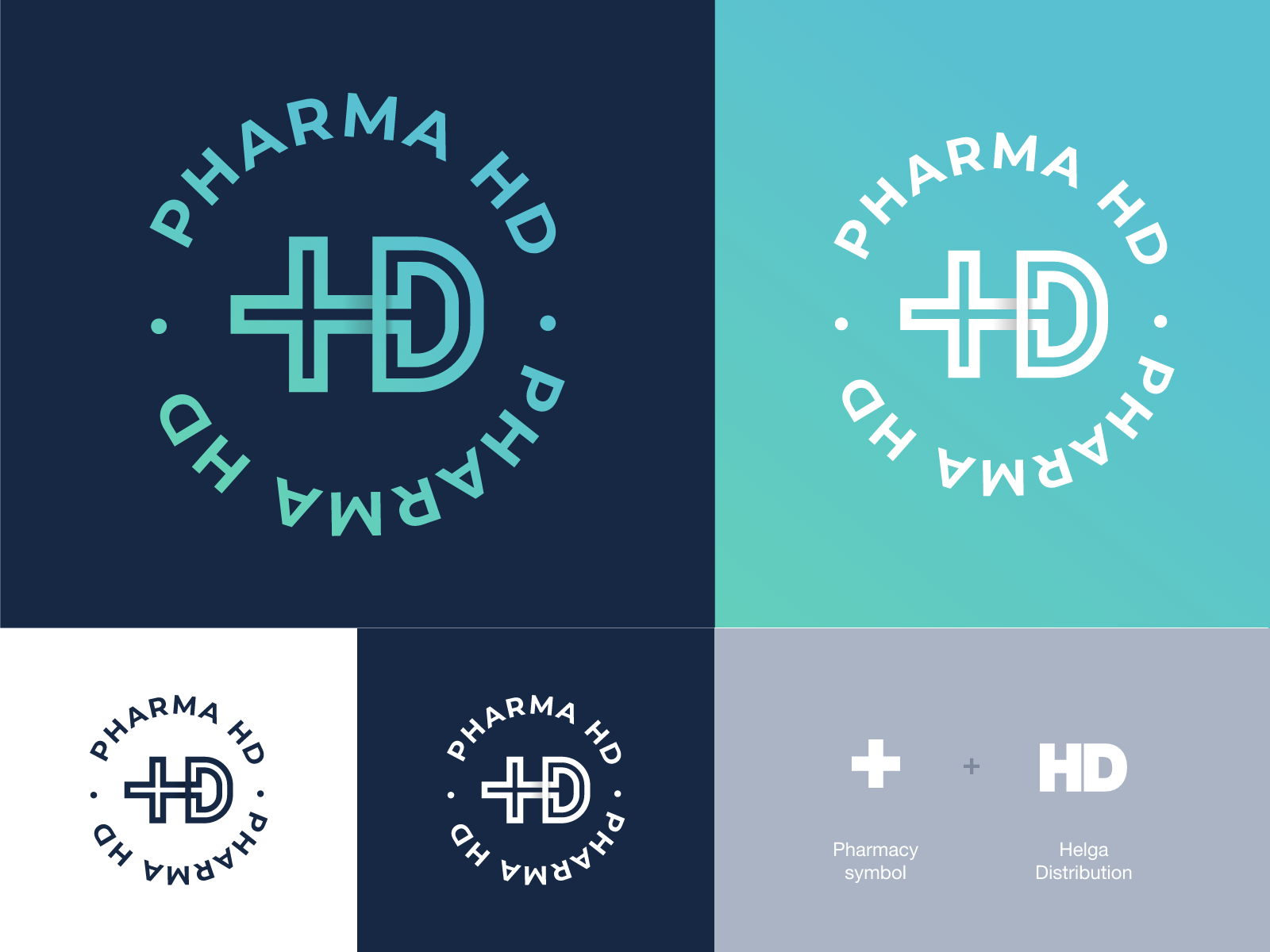 Pharma HD Logo / Online Pharmacy logo