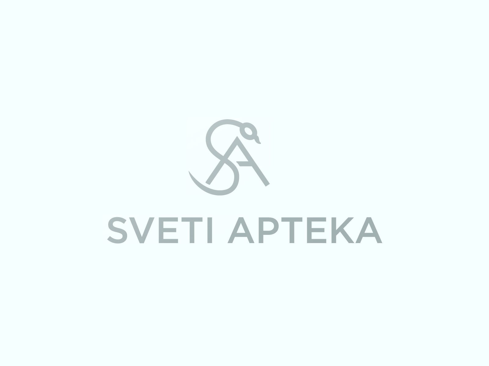Sveti Apteka (Pharmacy) Logo. Letter logo, Pharmacy, ? logo
