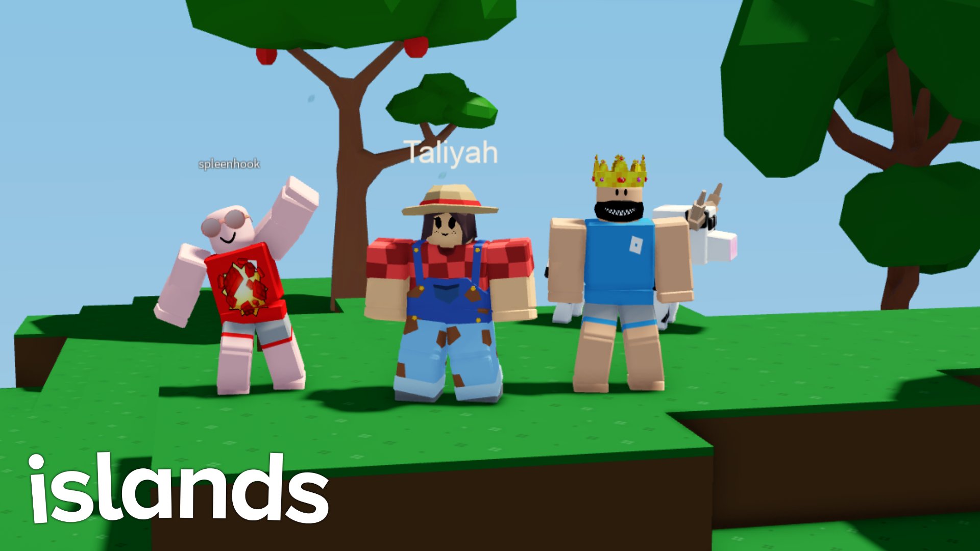 Roblox Islands was created one year ago! Thank you for all the support along the way