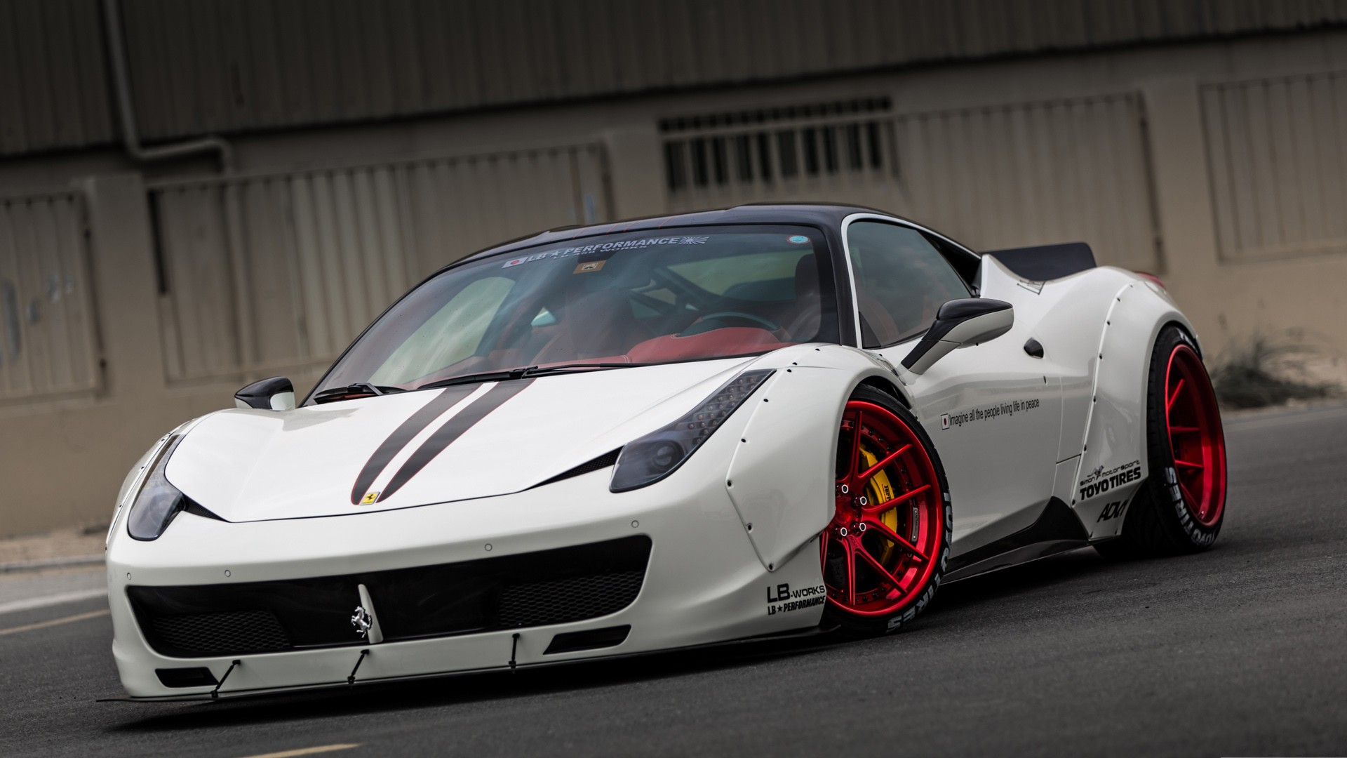 Liberty Walk Ferrari 458 Wallpaper. HD Car Wallpaper