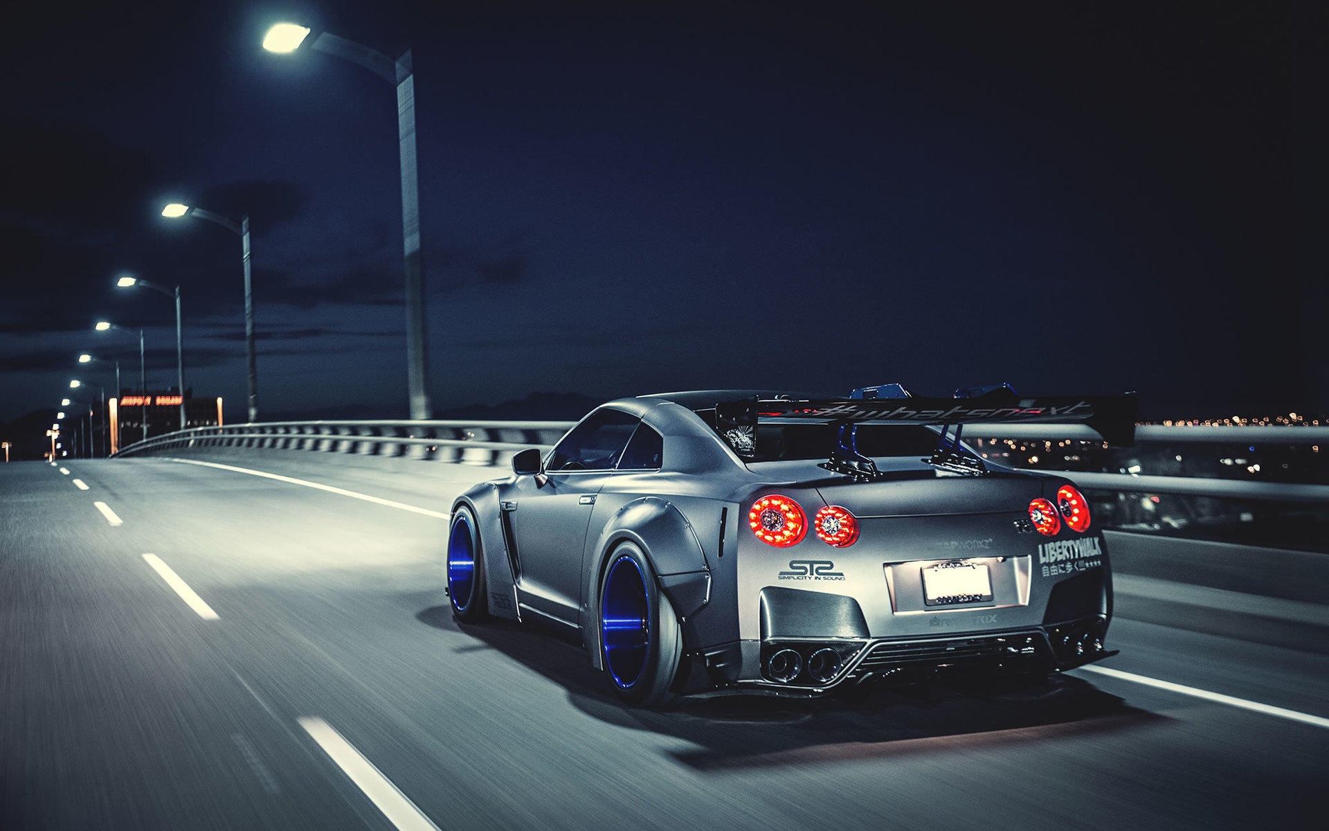 Nissan GTR Liberty Walk HD Wallpaper