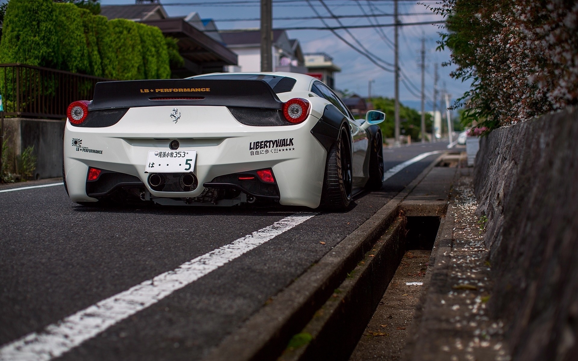 Ferrari 458 Italia Ferrari LB Performance Ferrari 458 Car Liberty Walk Widebody Wallpaper:1920x1200
