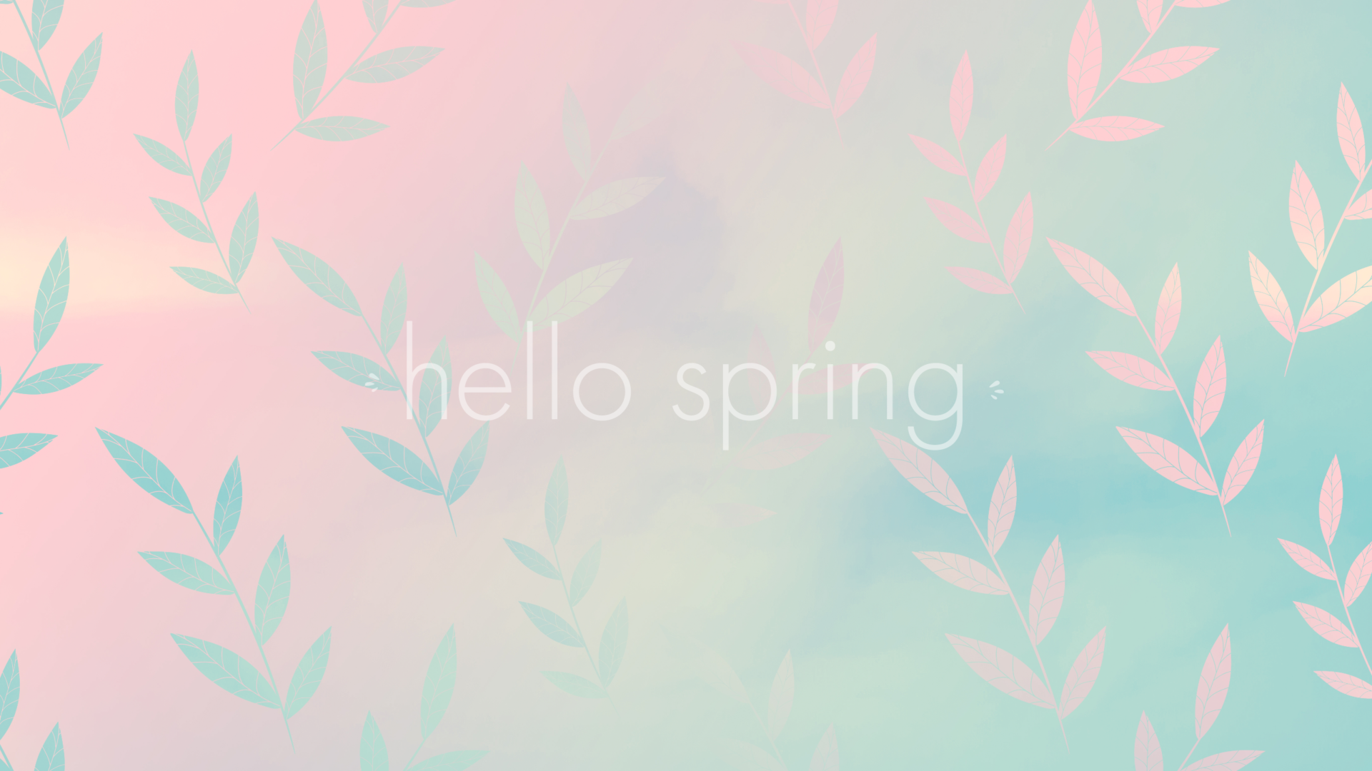 Spring Wallpaper • FREE Download! Web Design