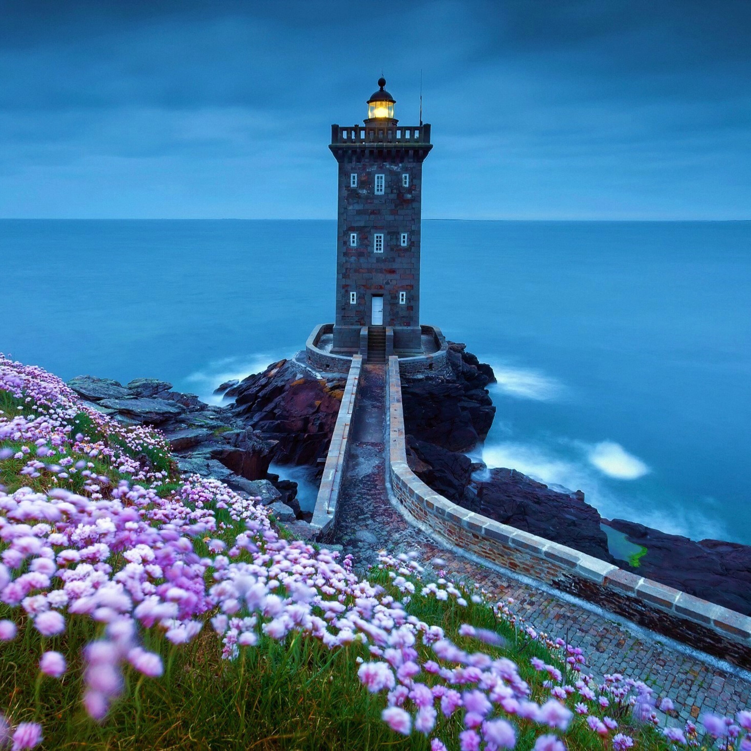 Lighthouse Spring iPad Pro Retina Display HD 4k Wallpaper, Image, Background, Photo and Picture
