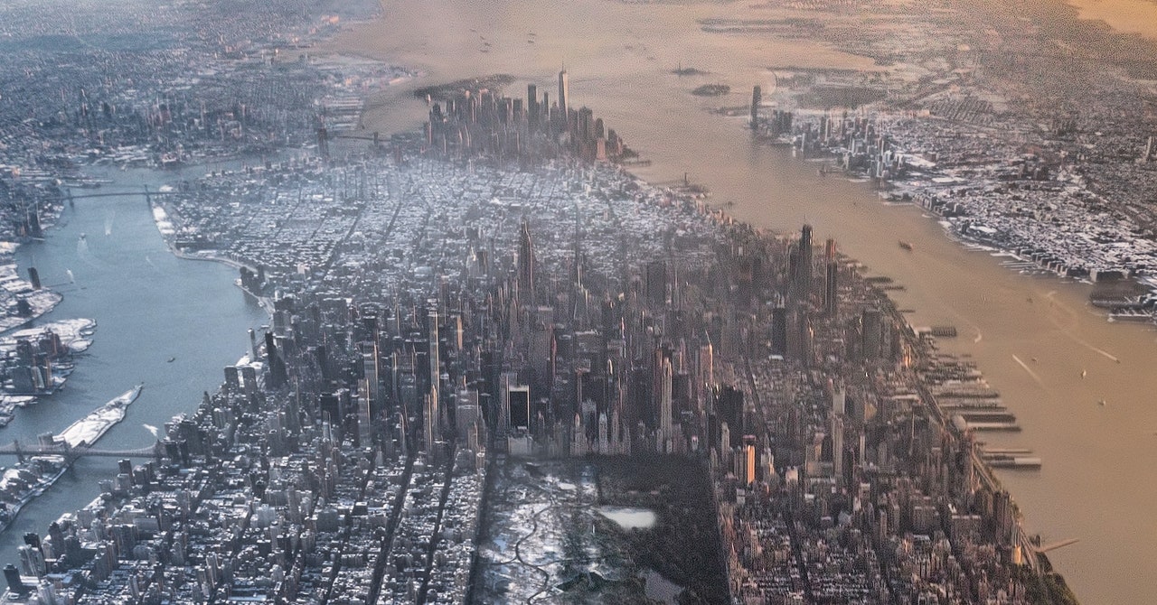 The Viral 'Half Summer, Half Winter' Manhattan Aerial Photo