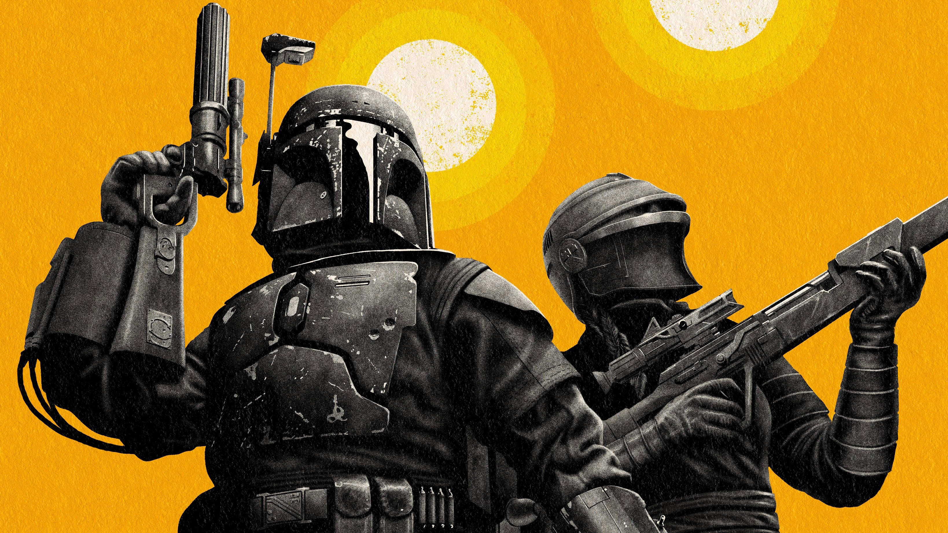 Fennec Shand Boba Fett HD Wallpaper