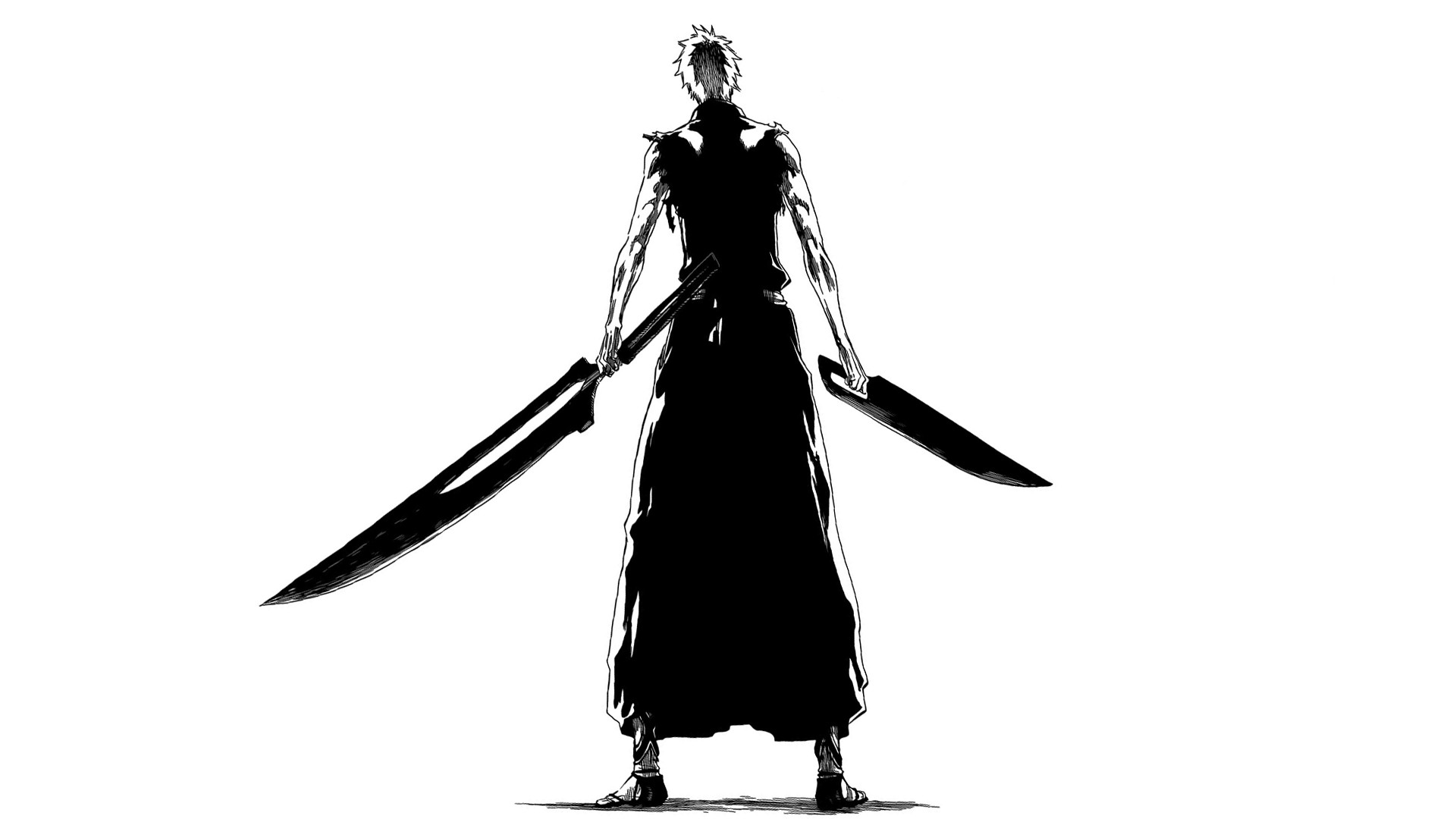 Bleach, Kurosaki Ichigo, Zangetsu, Manga Wallpaper HD / Desktop and Mobile Background