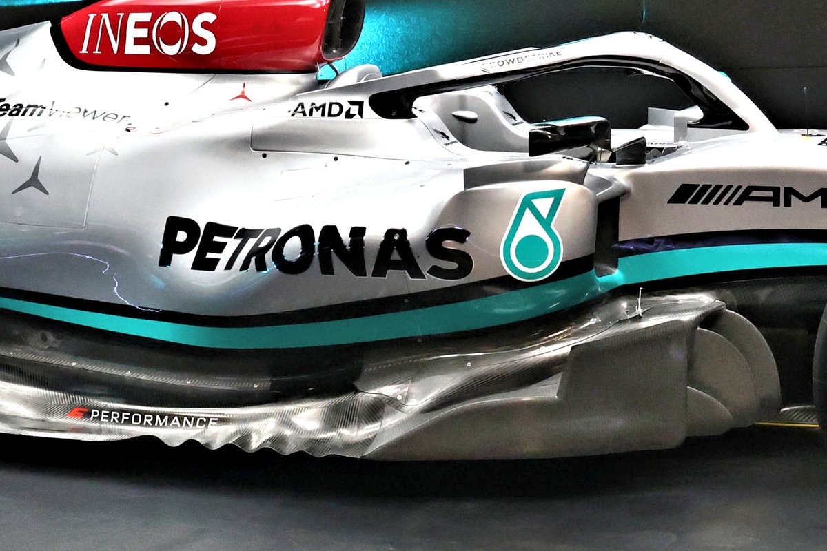 What's Behind Mercedes' New Wavy Edged F1 Design