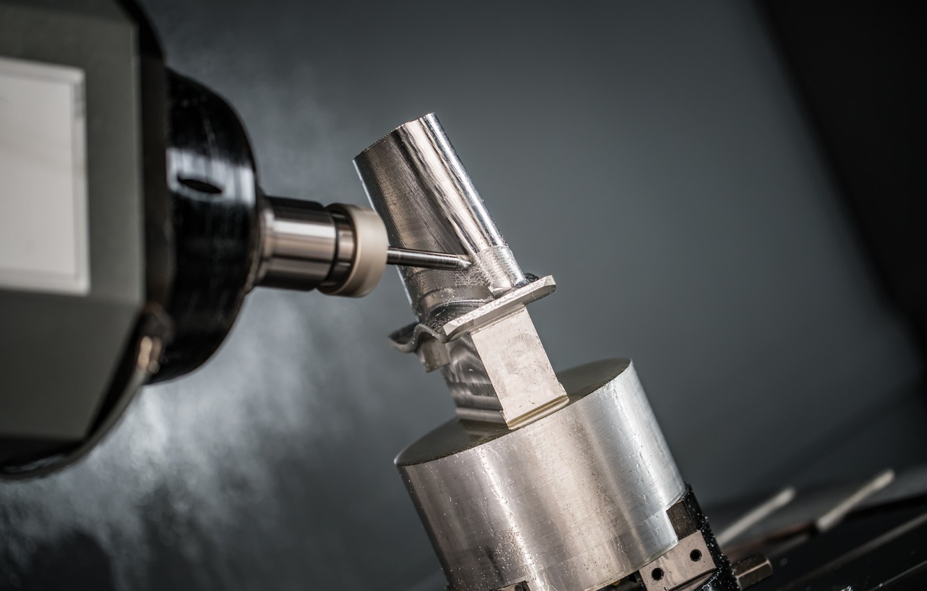 Wallpaper Metal, Piece, Lathe Image For Desktop, Section Hi Tech