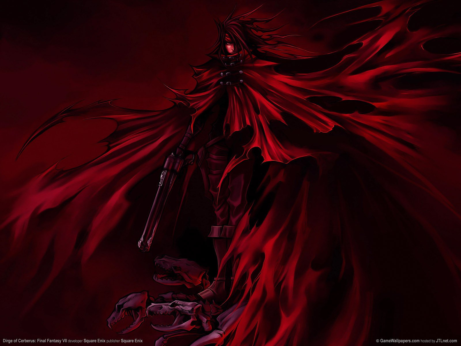 Dirge of Cerberus: Final Fantasy VII. Wallpaper. The Final Fantasy