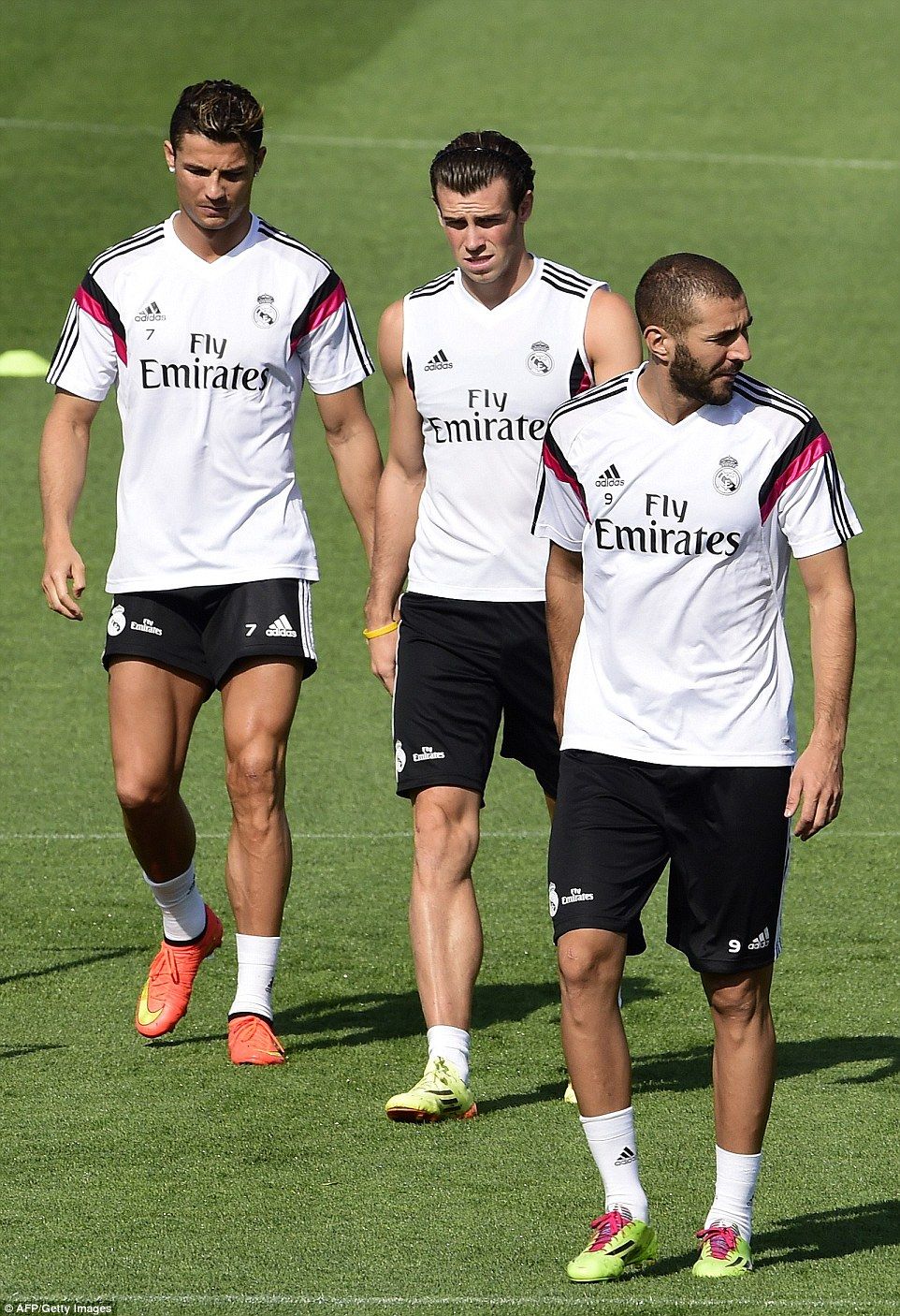 Real Madrid Team Mates Train Ahead Of Spanish Super Cup