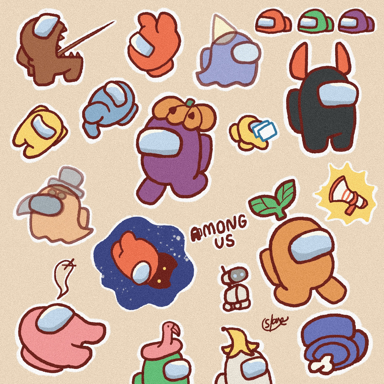 Among Us Mobile Wallpaper Anime Image Board