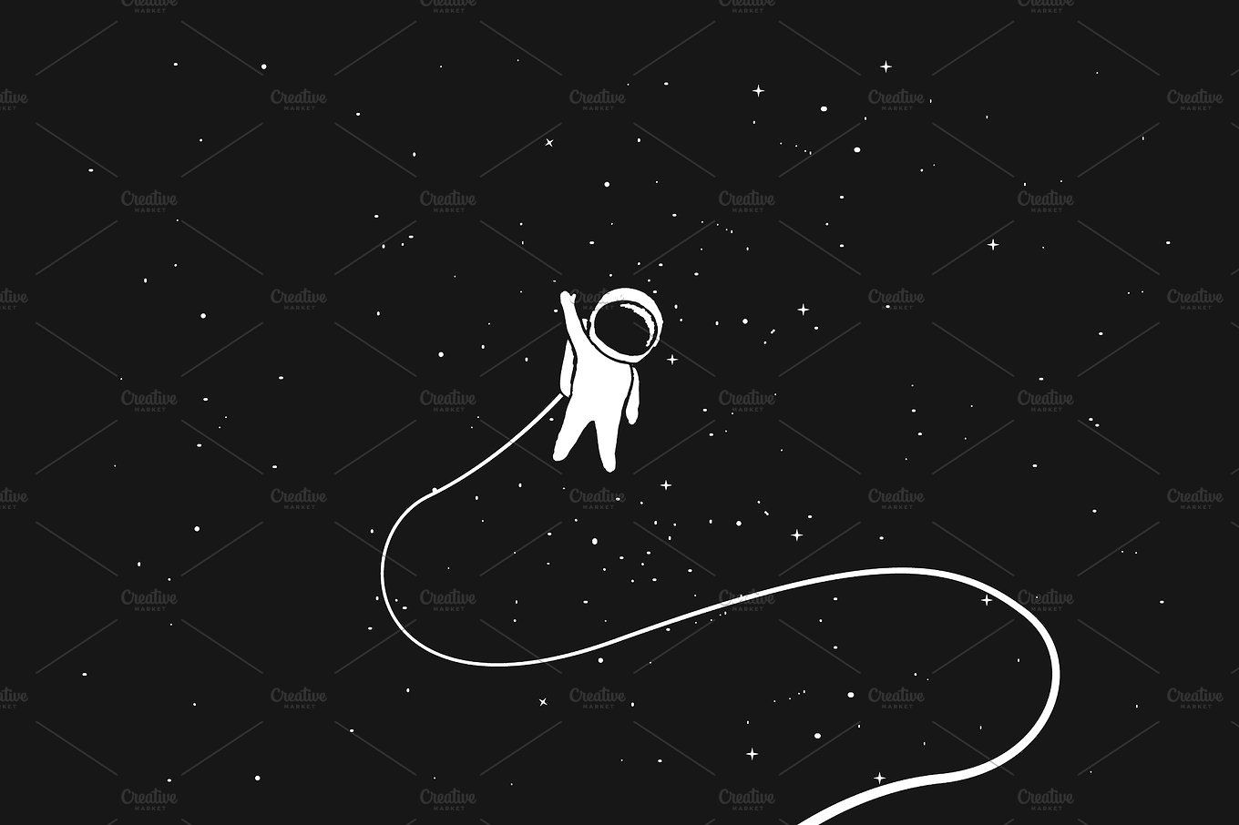Astronaut alone in outer space. Astronaut wallpaper, Desktop wallpaper art, Space artwork