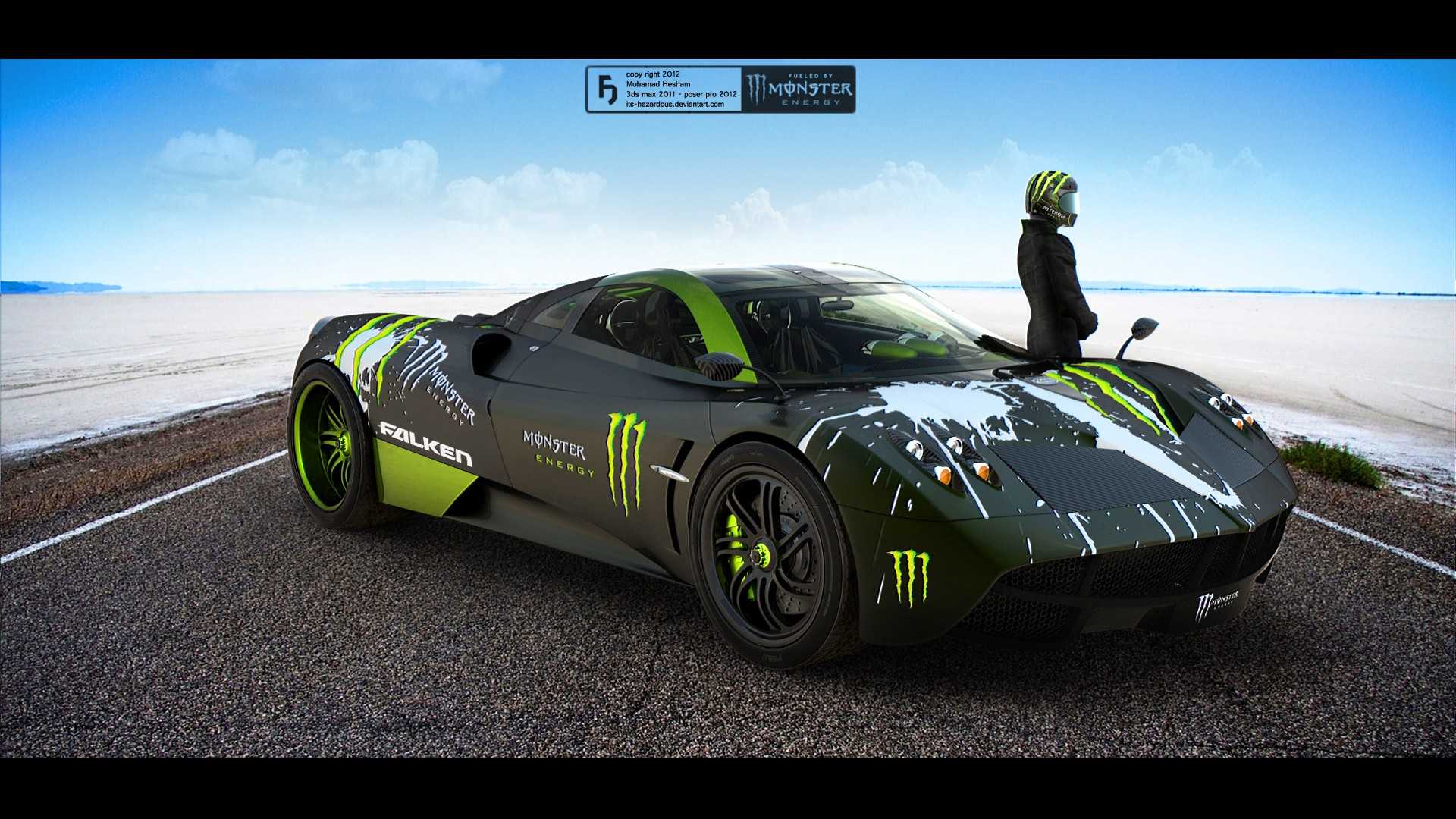 Monster Energy Car Wallpaper