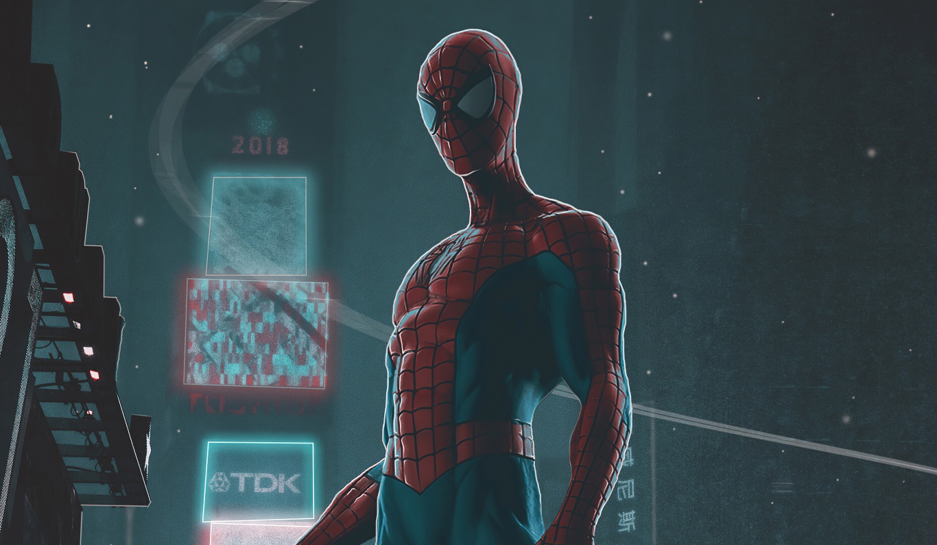 Wallpaper 4k City Spiderman Wallpaper