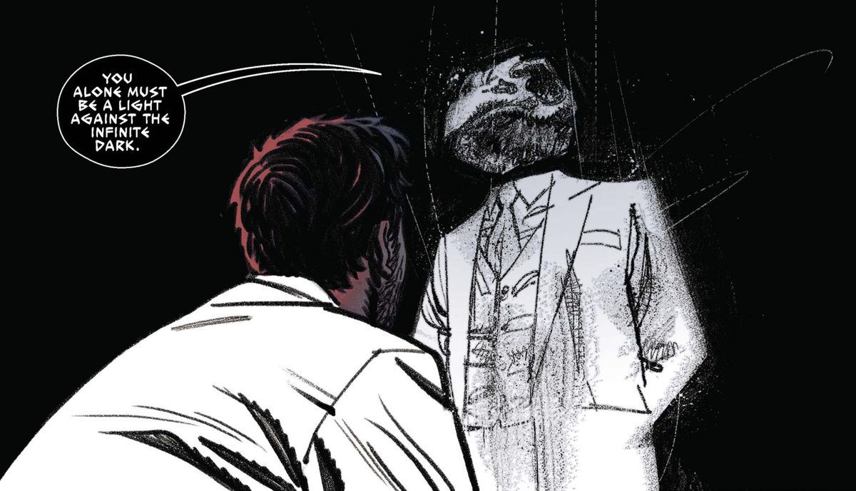 Moon Knight's god Khonshu has weird comic roots and a voice actor legend
