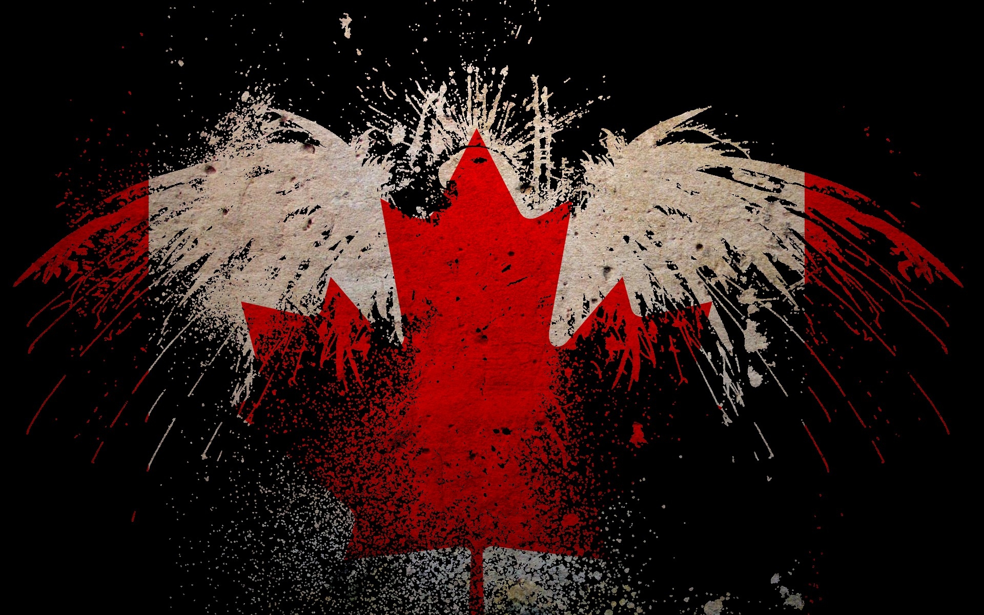 eagles canada flags black background 1920x1200 wallpaper High Quality Wallpaper, High Definition Wallpaper