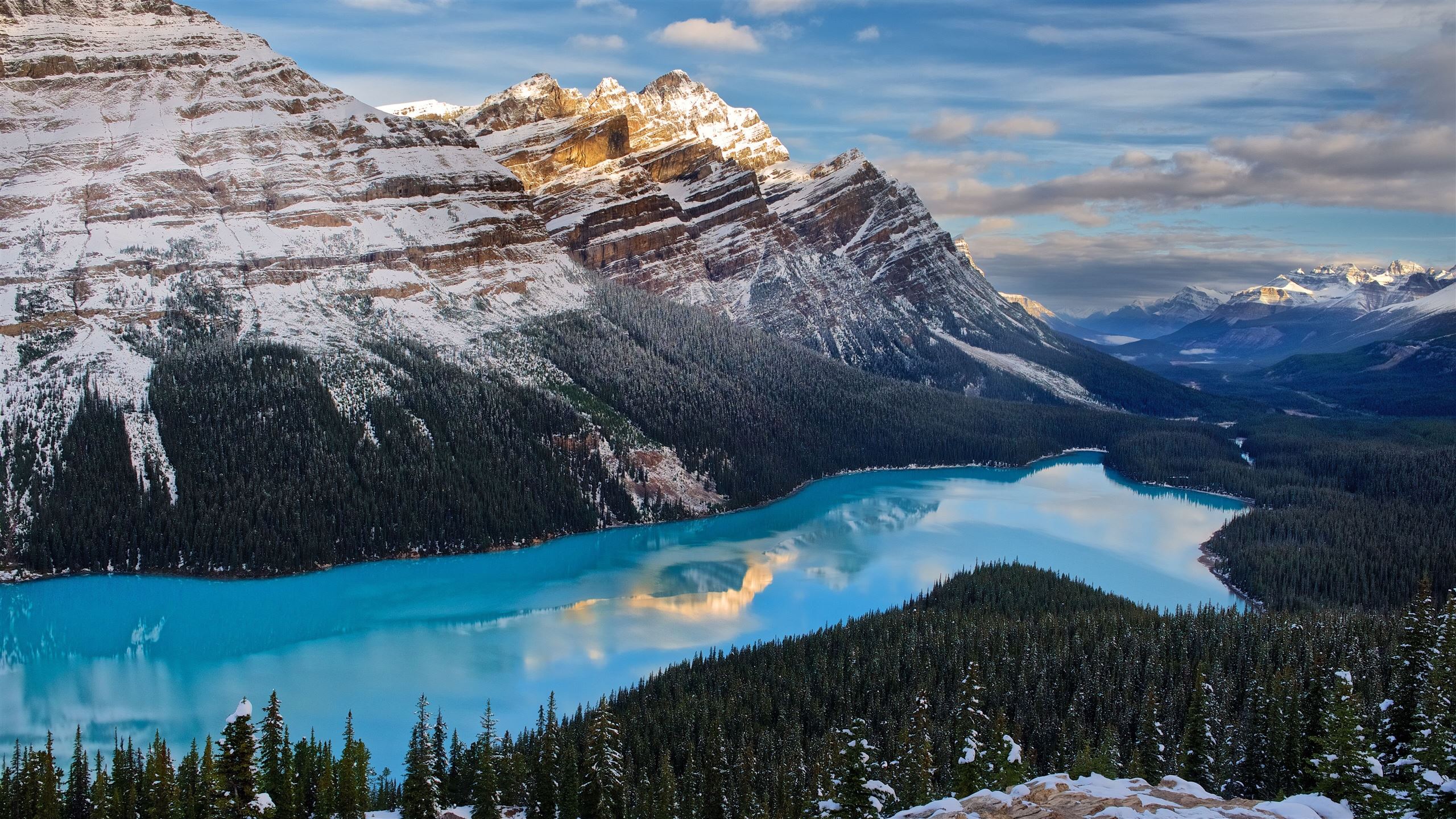 peyto lake canada 5k MacBook Air Wallpaper Download