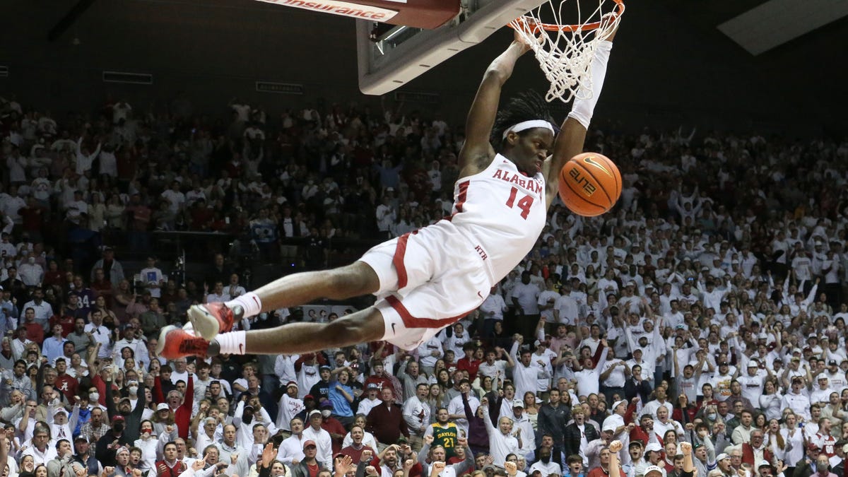 A look at Alabama men's basketball vs. No. 4 Baylor in photo