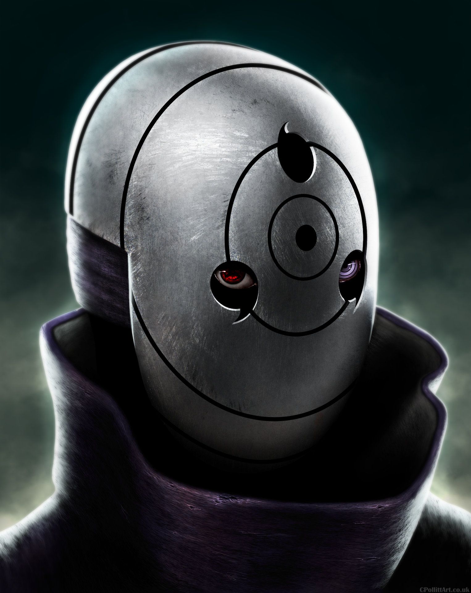 Obito White Mask Wallpapers Wallpaper Cave