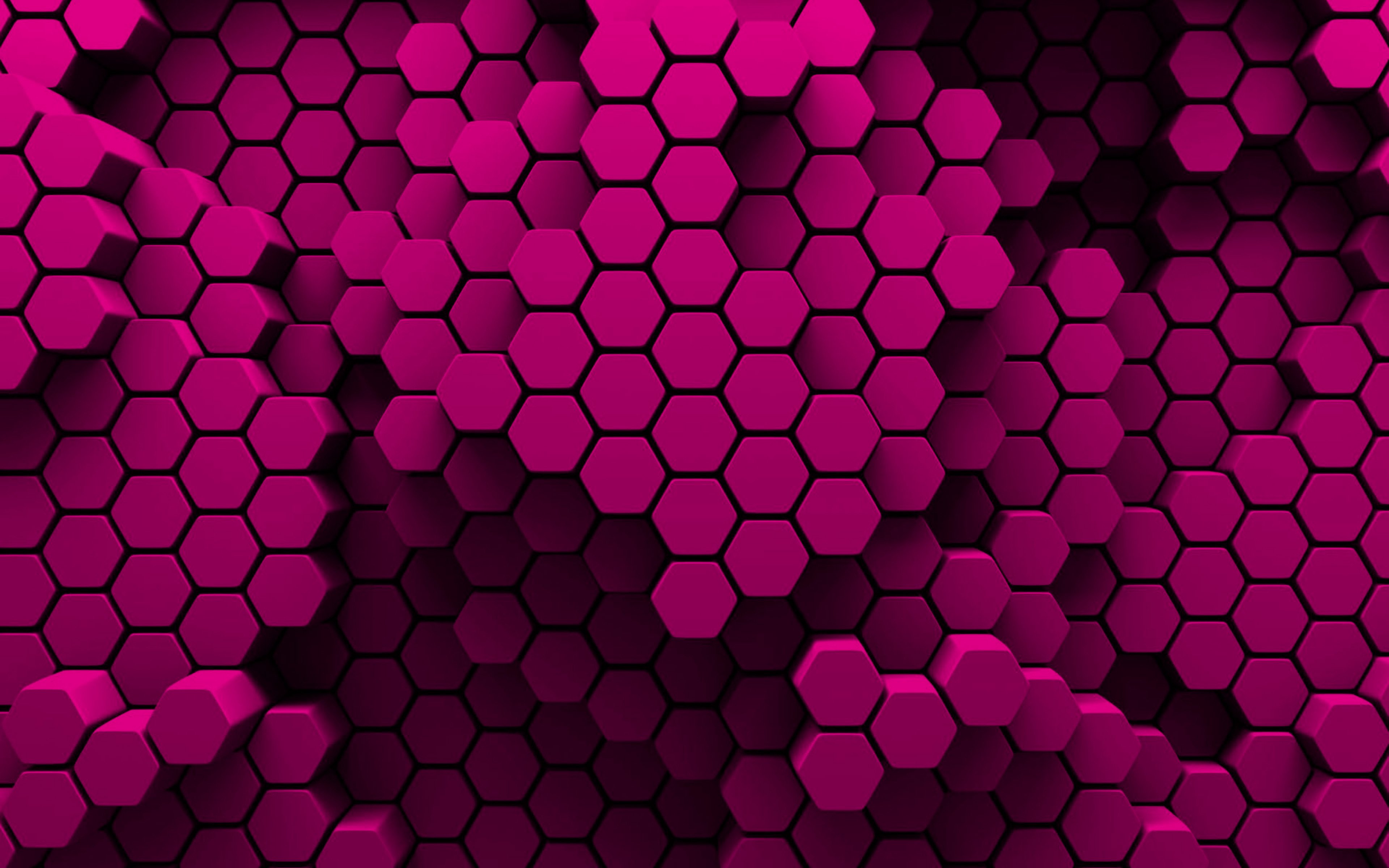 Purple Hexagons Wallpapers - Wallpaper Cave