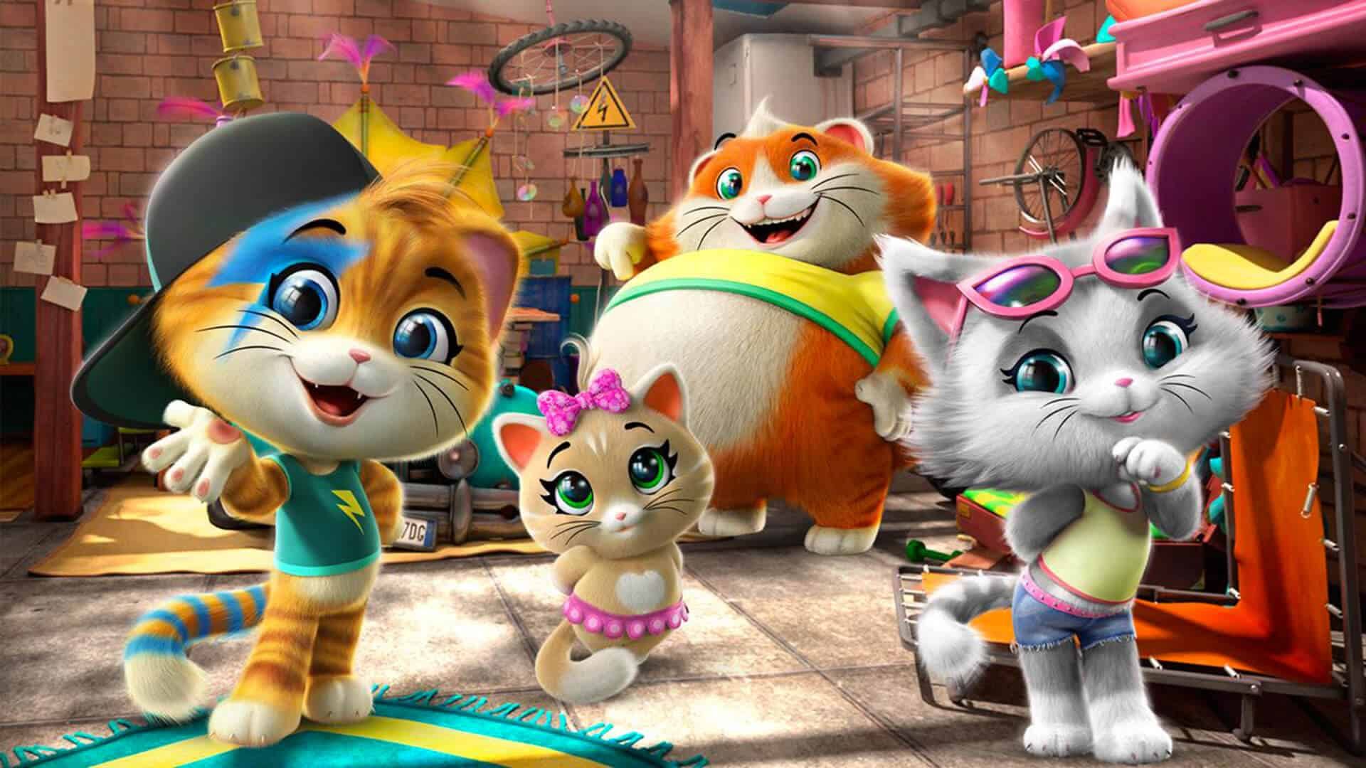 Cats Review New Animated Preschool Series Bustin. Cats, Animation, Discovery kids