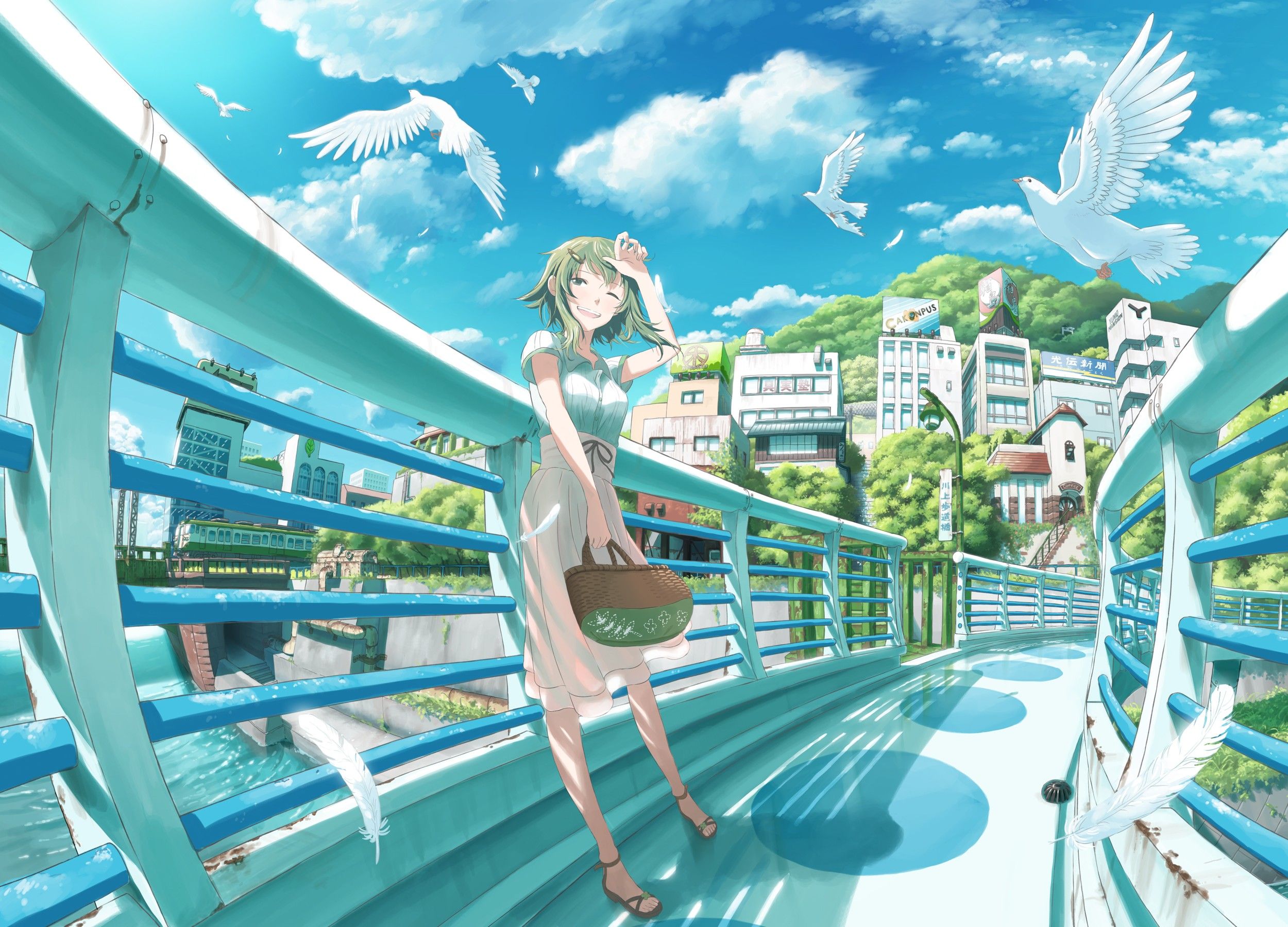 vocaloid. Anime scenery, Vocaloid, Anime wallpaper
