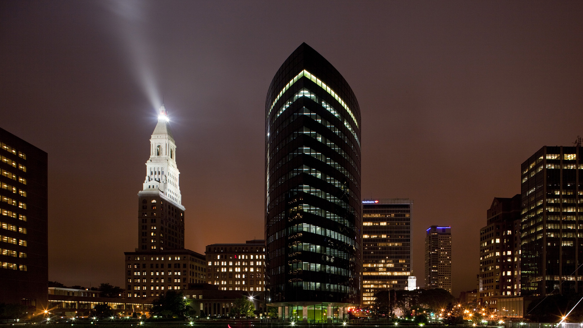 City Skyline, Hartford, Connecticut