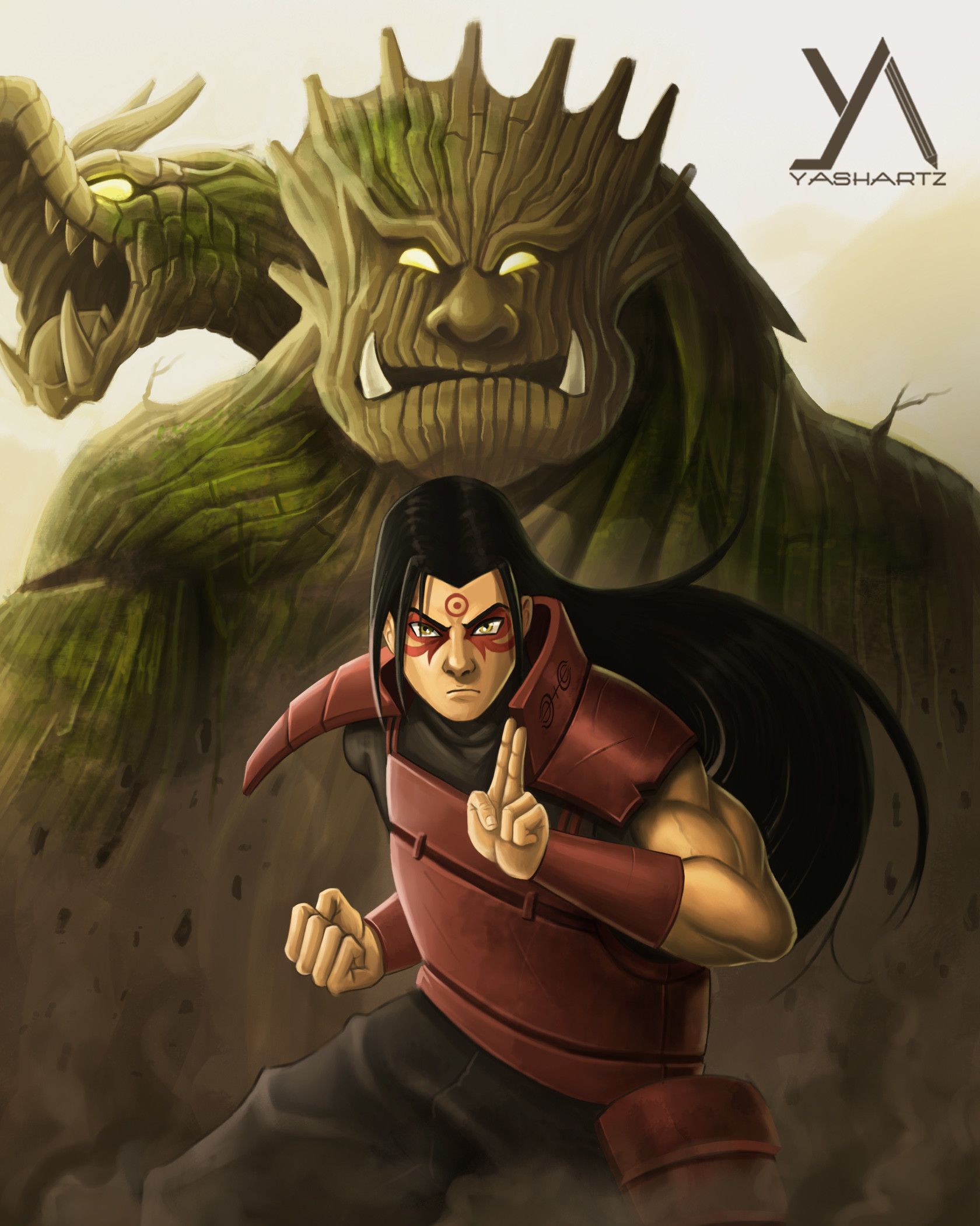 First Hokage - Hashirama Senju ♥♥♥ Wallpaper Japanese: Shodai Hokage ♥