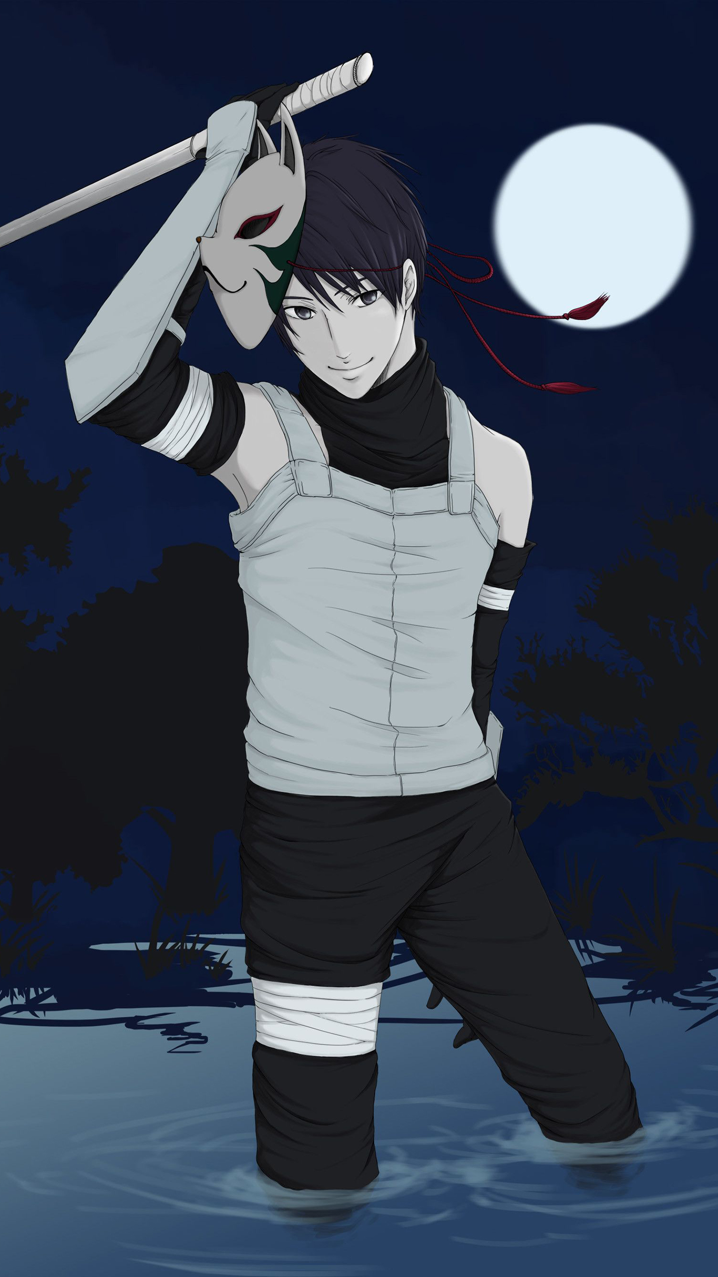 Kakashi Aesthetic iPhone Wallpaper