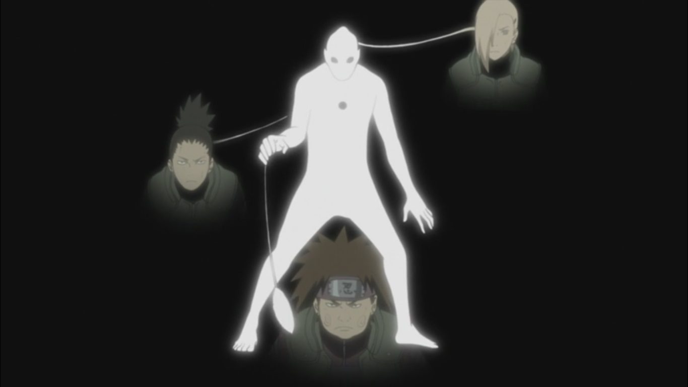 Ino Shika Cho Formation E. Daily Anime Art