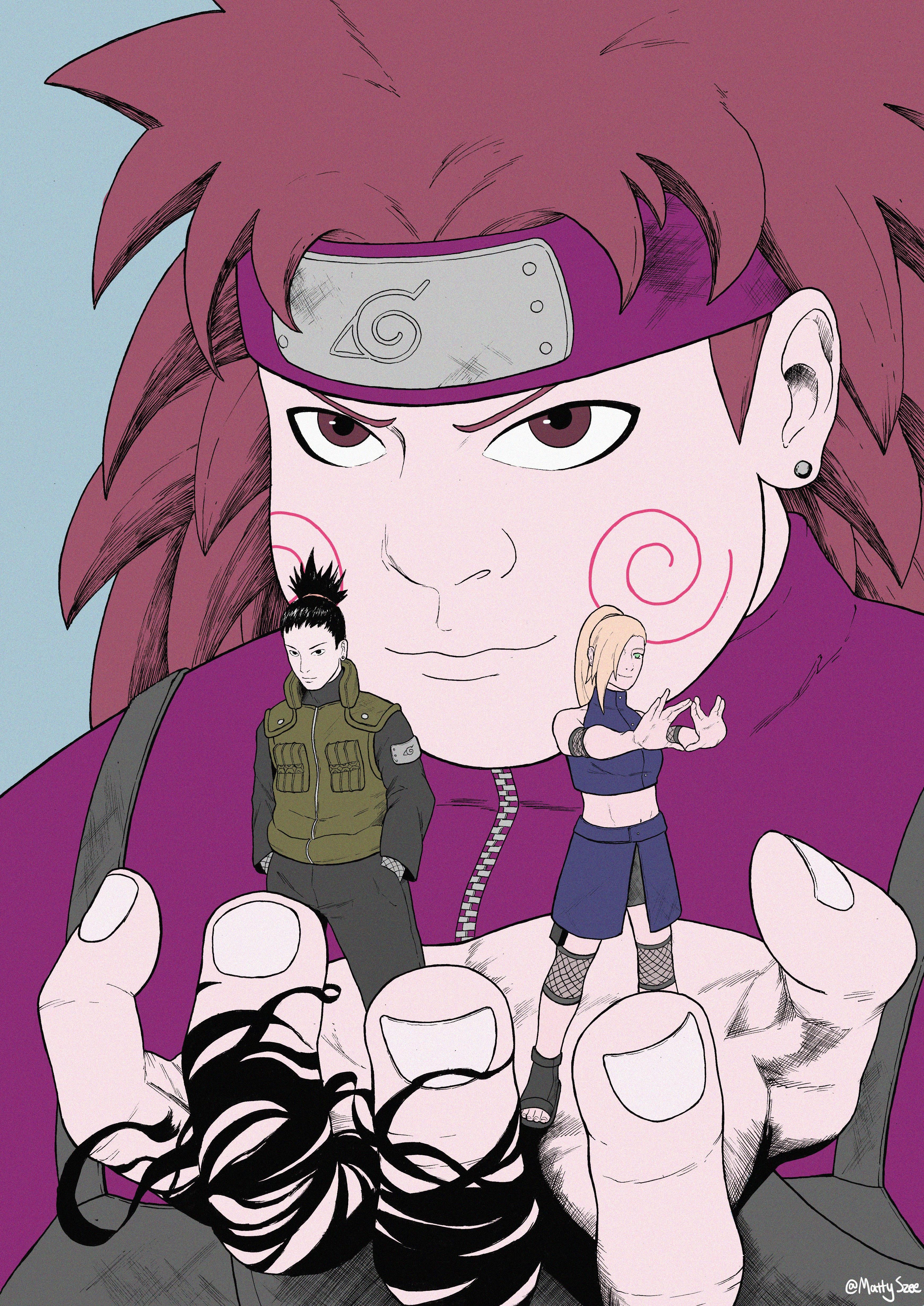 Ino Shika Cho Fan Art