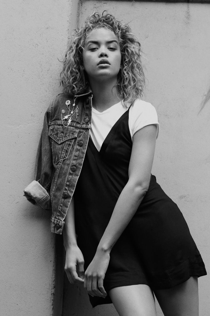 Free People's Natural Instincts June 2016 Jasmine Sanders by Harper Lee Smith