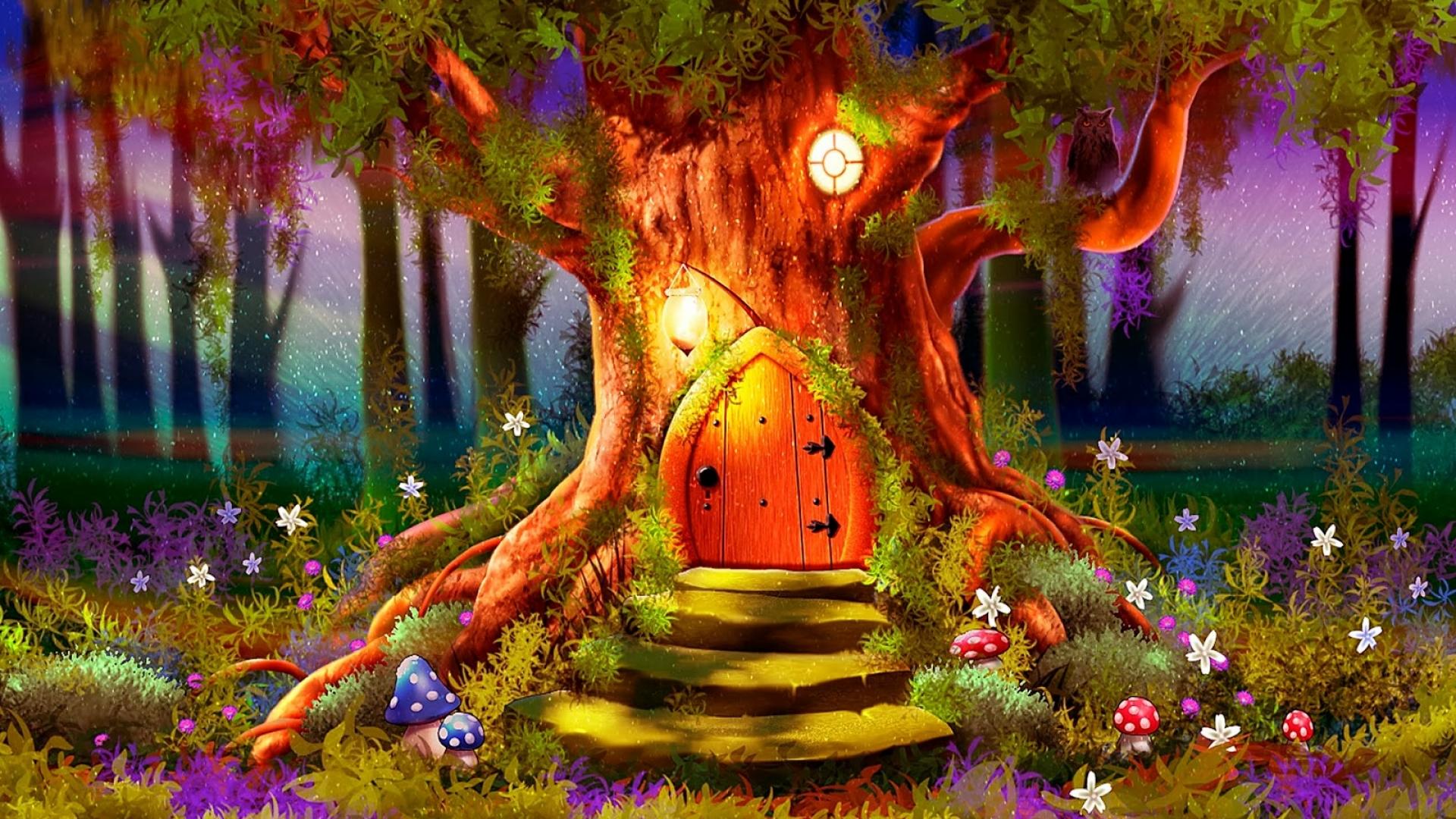 Magic Tree HD Wallpaper