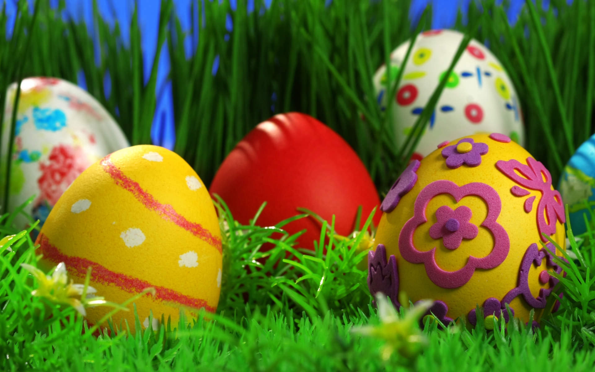 FREE Best Happy Easter Background in PSD