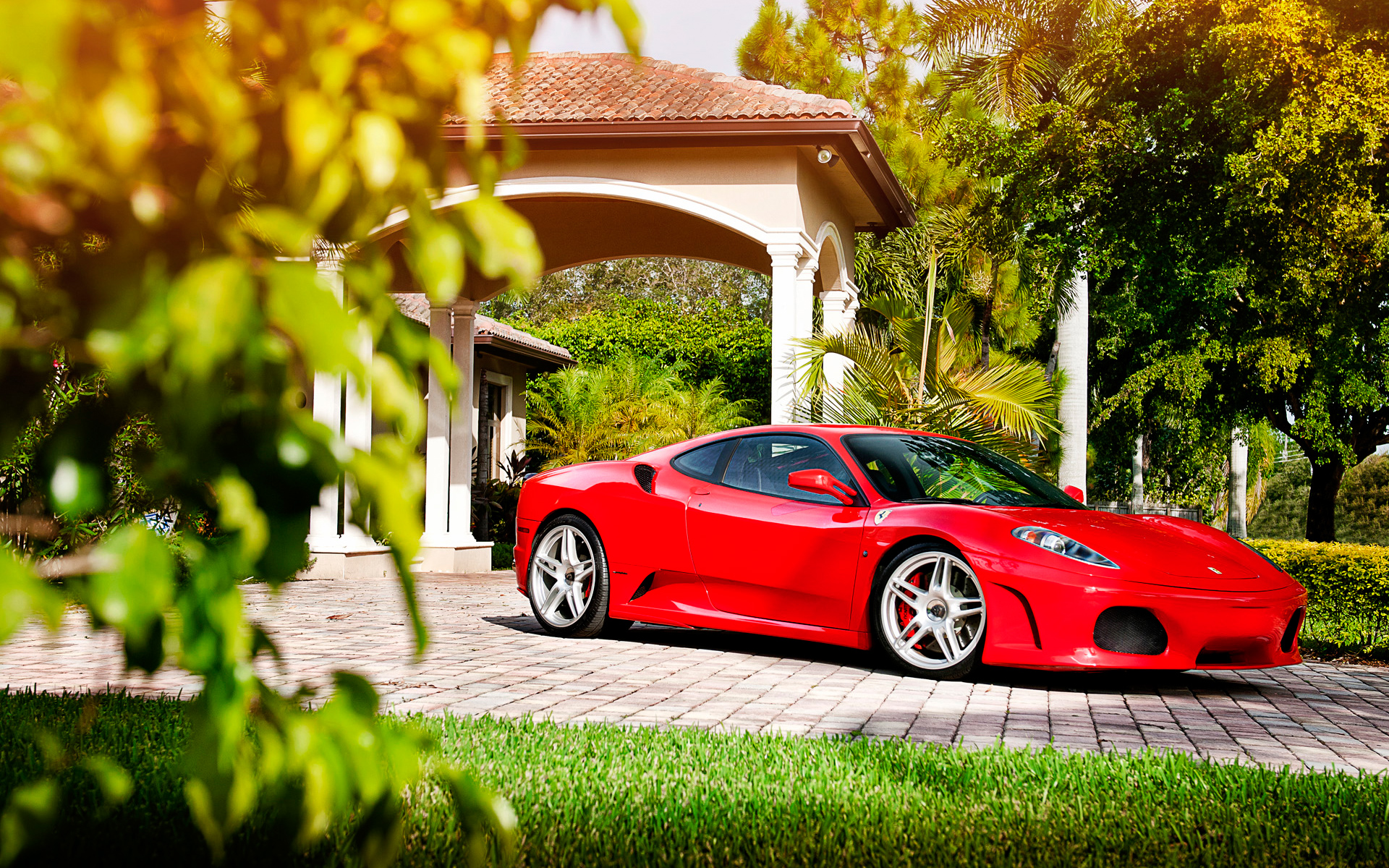 Beautiful Red Ferrari F430 Wallpaper 44240 1920x1200px